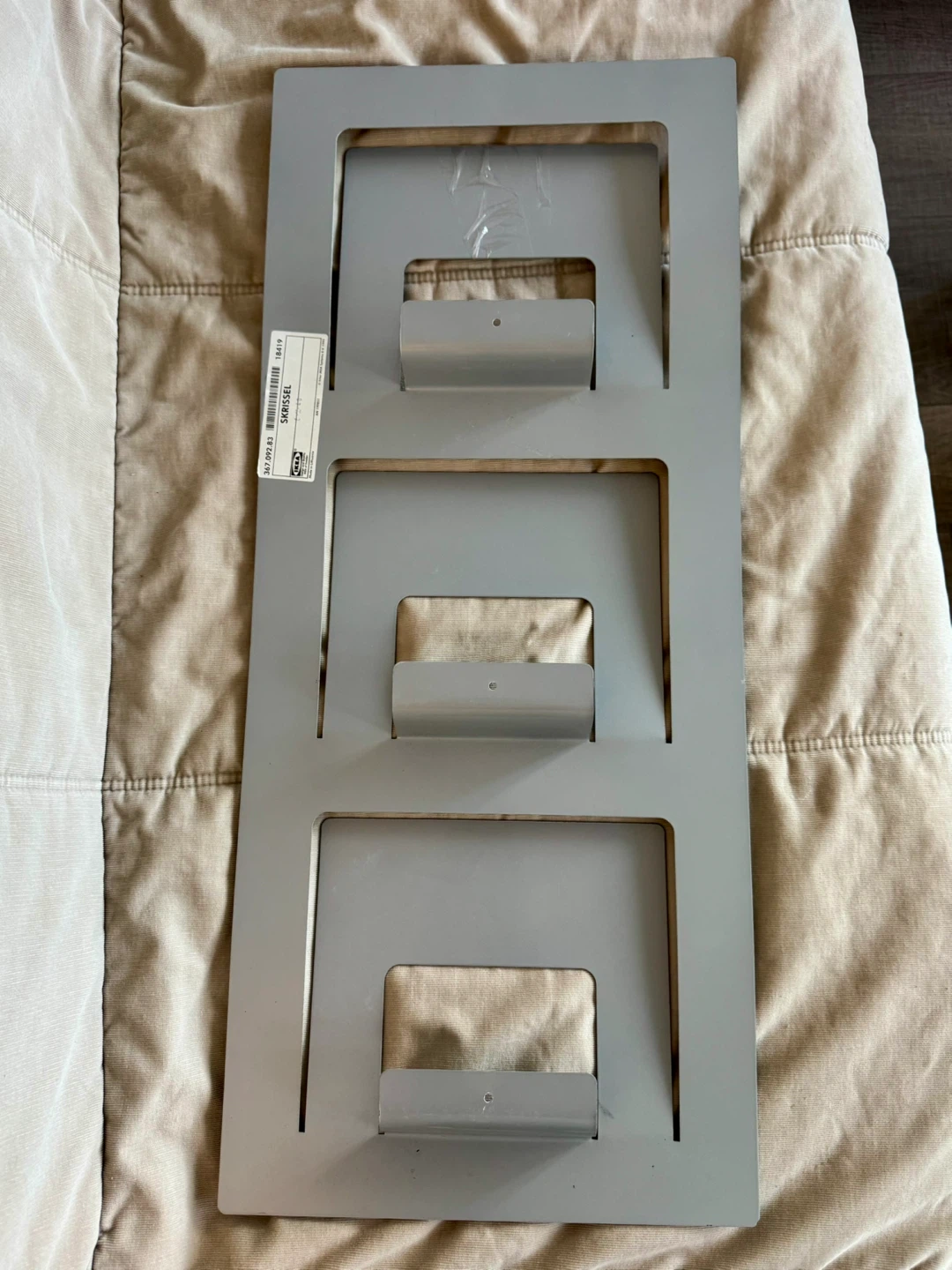 Grey 3-Tier Wall Organizer - IKEA SKRISSEL - photo 2