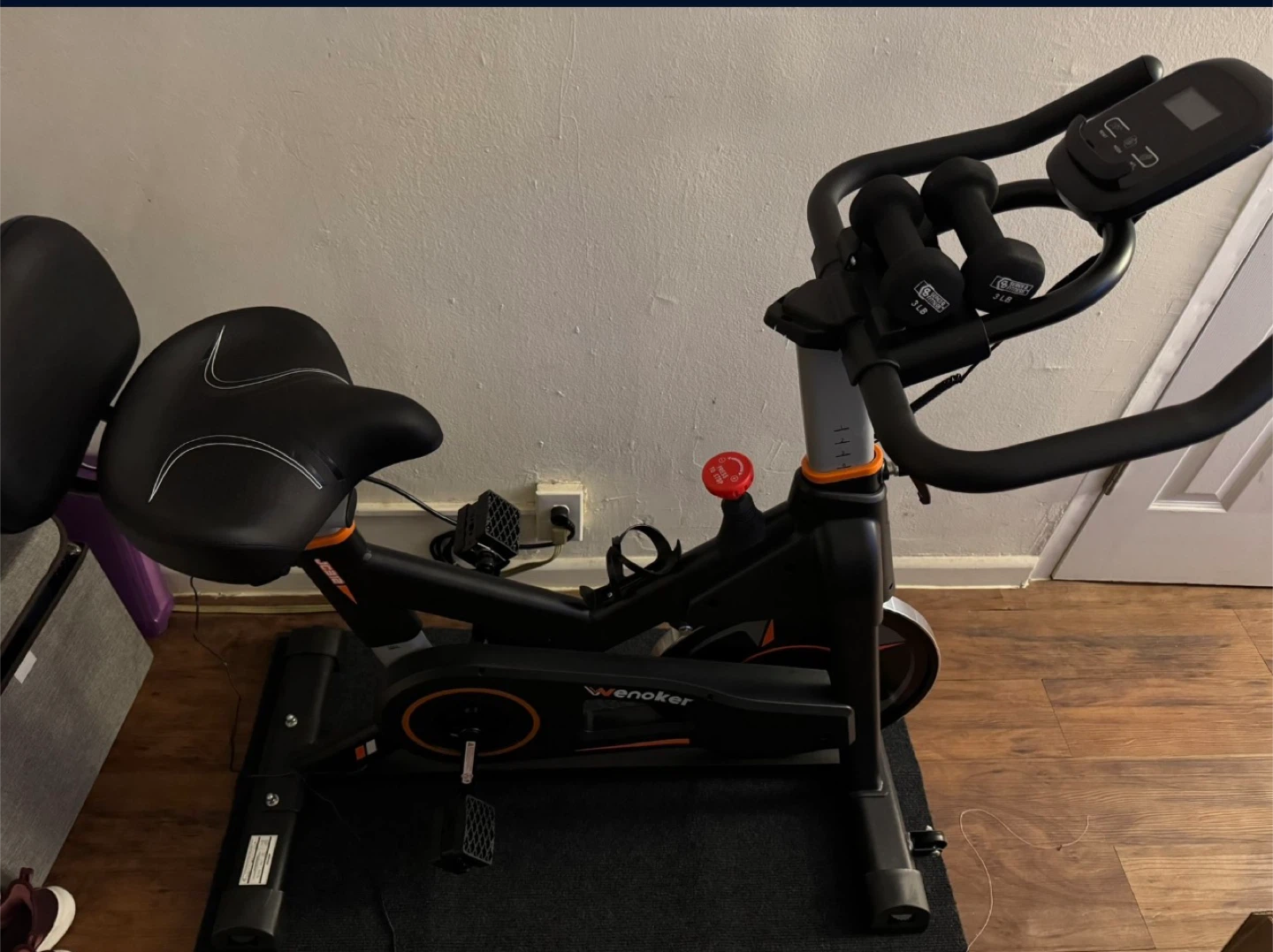 Magnetic Resistance Indoor Bike Oversized Seat Pedal Blocks - photo 5