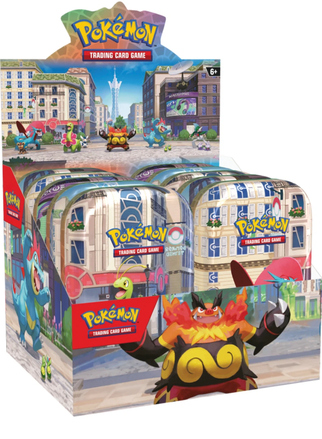 Pokemon Trading Card Game Tins - Set of 5