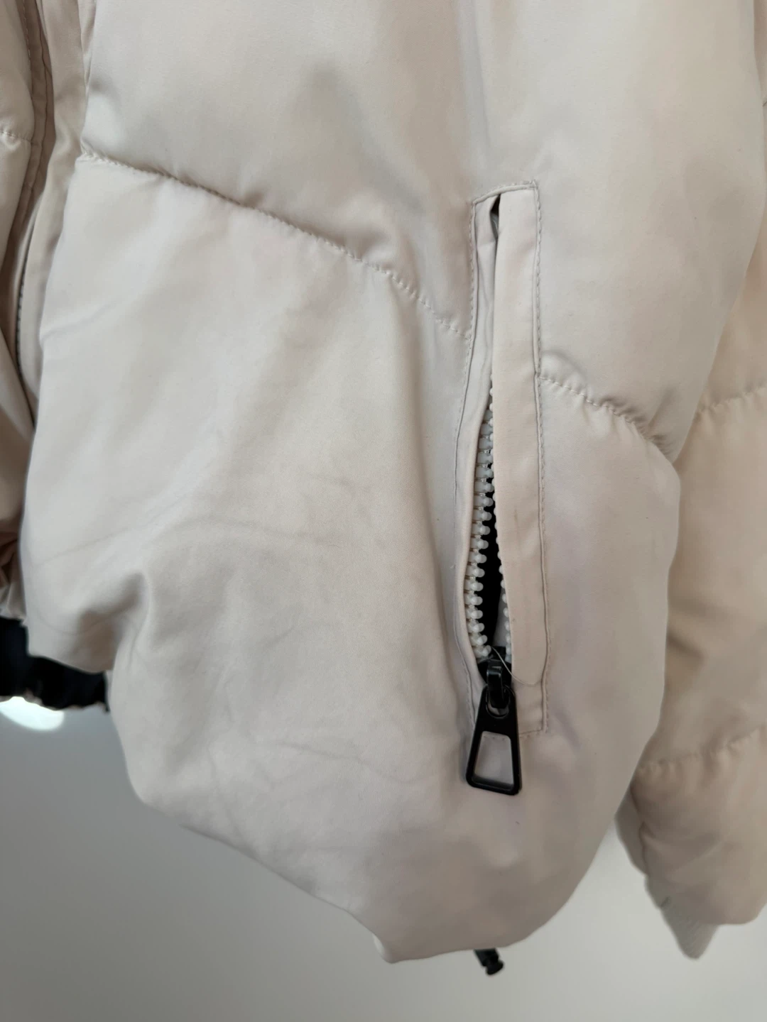 Cream Puffer Jacket - photo 4