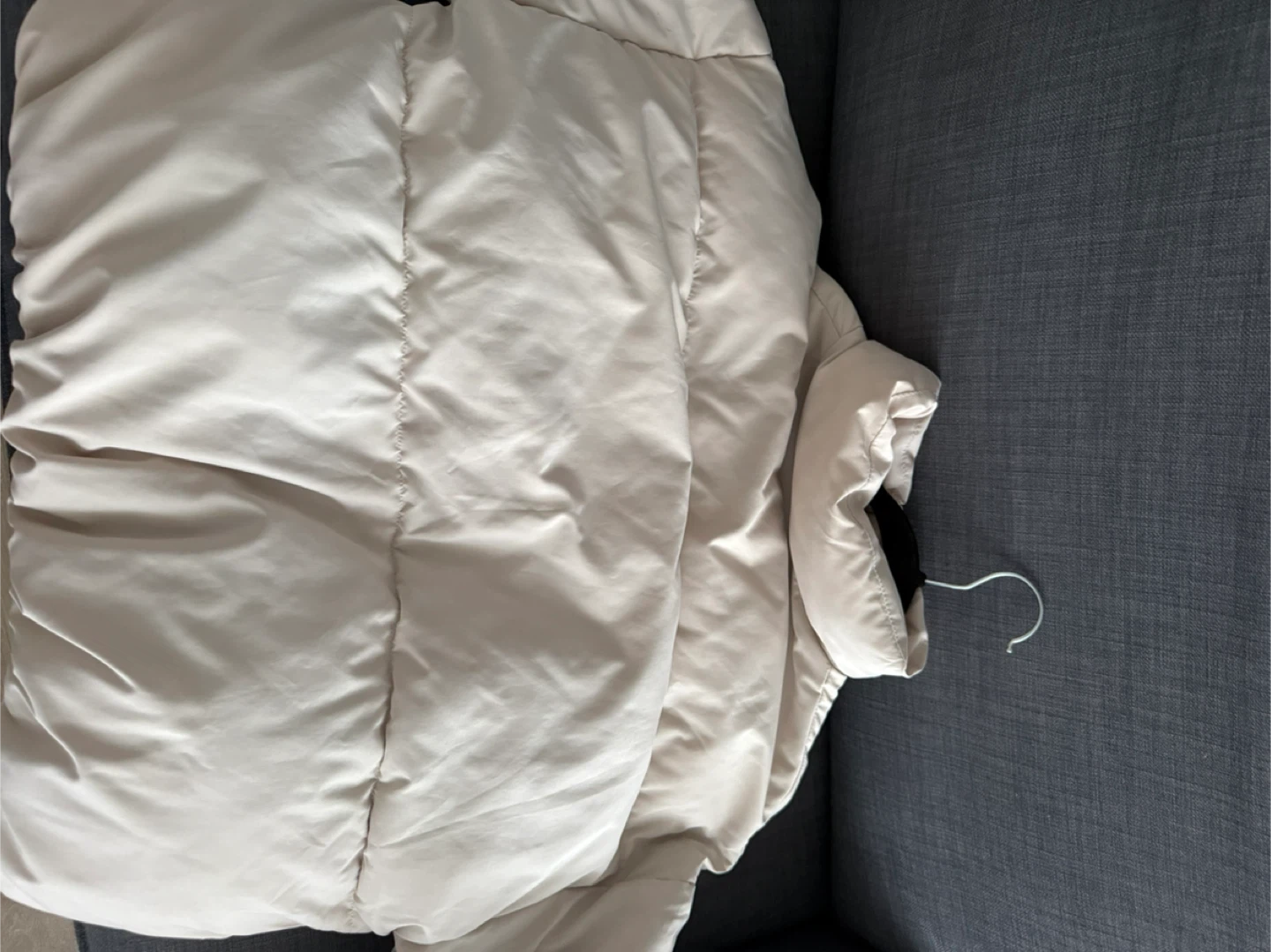 Cream Puffer Jacket - photo 2
