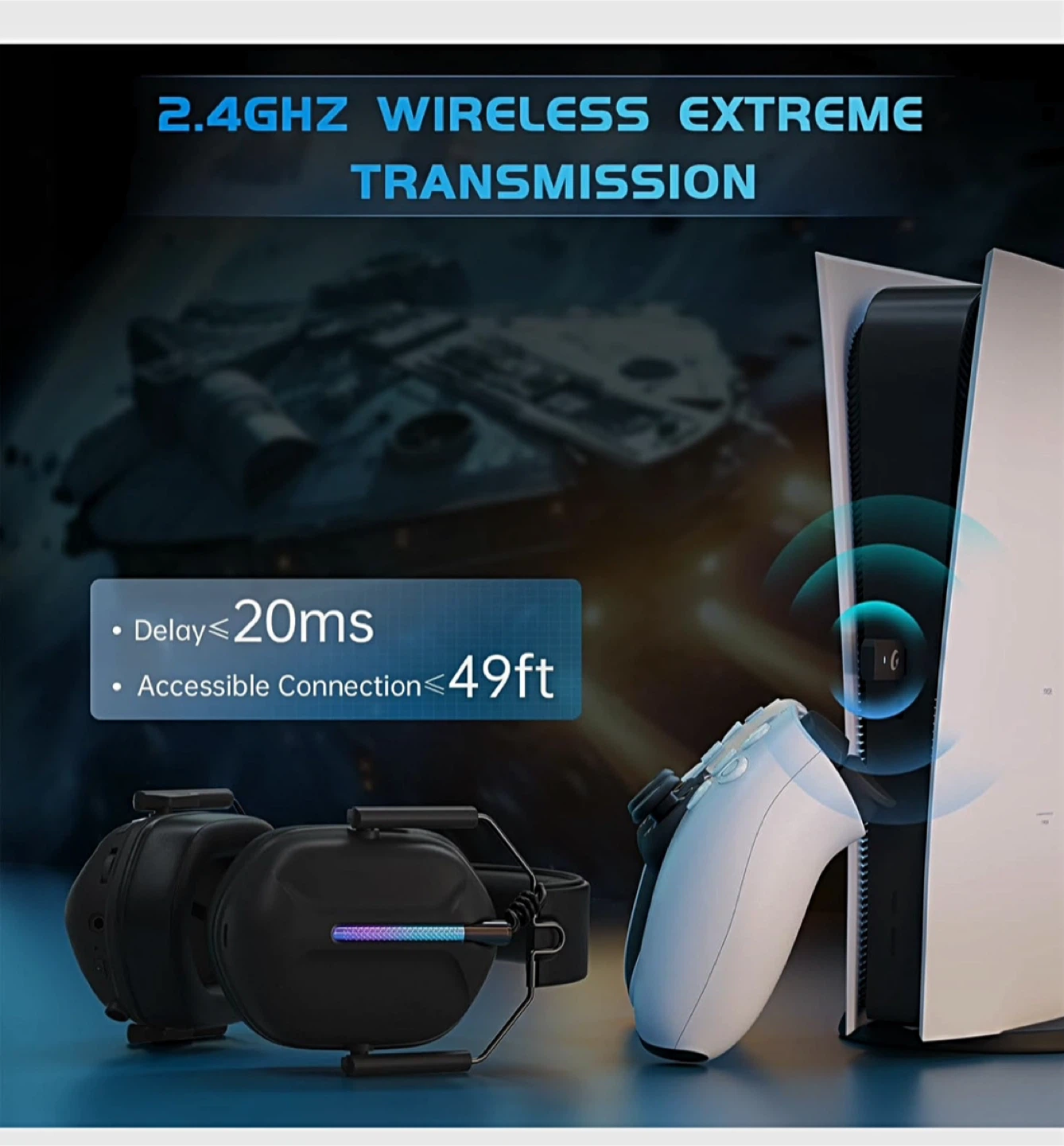 Gaming Headset with Microphone - photo 3