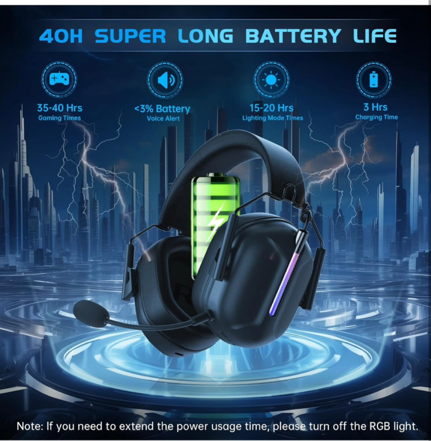 Gaming Headset with Microphone - photo 5