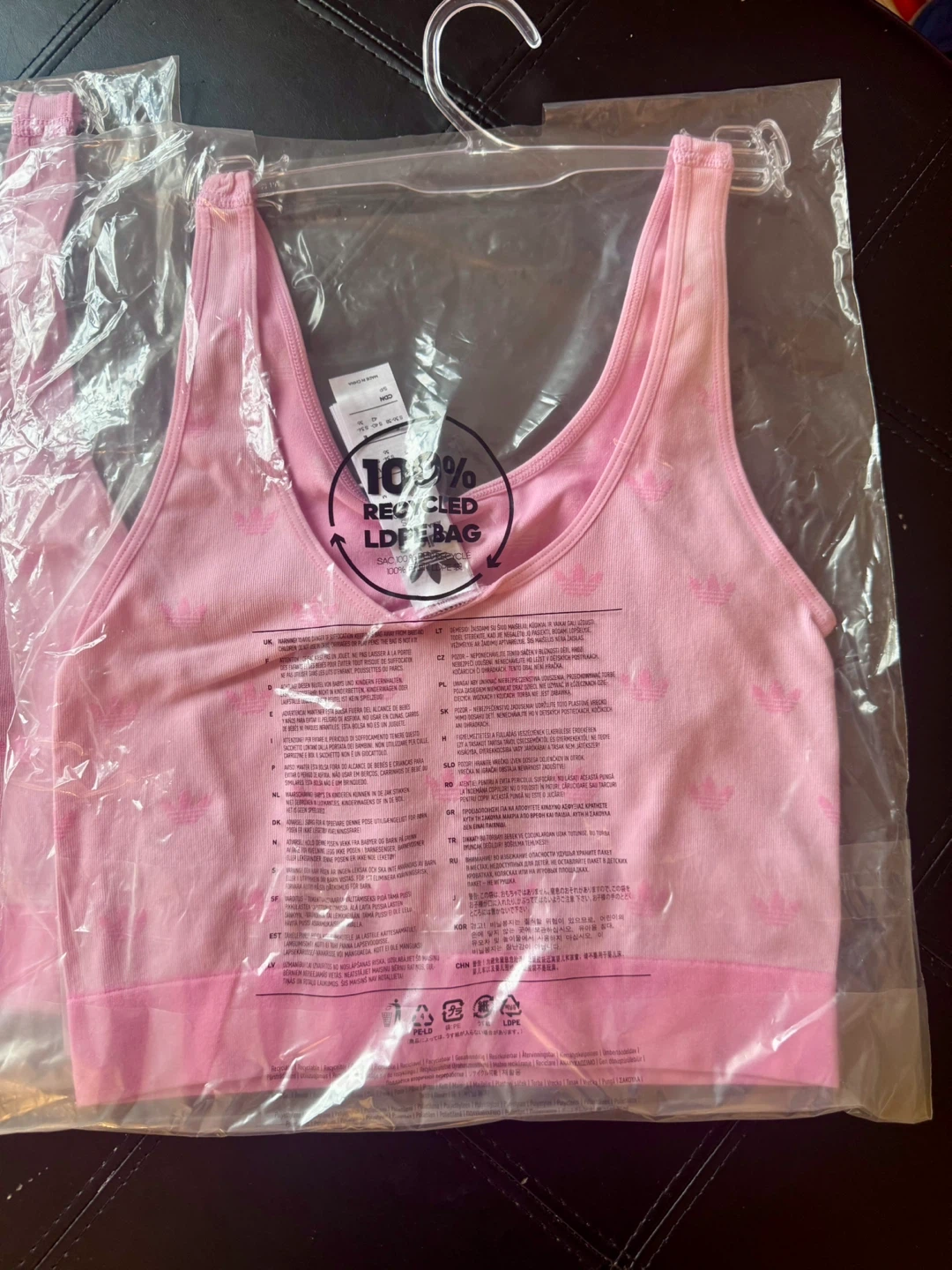 Adidas Women's Pink Tank Top Size S - photo 2