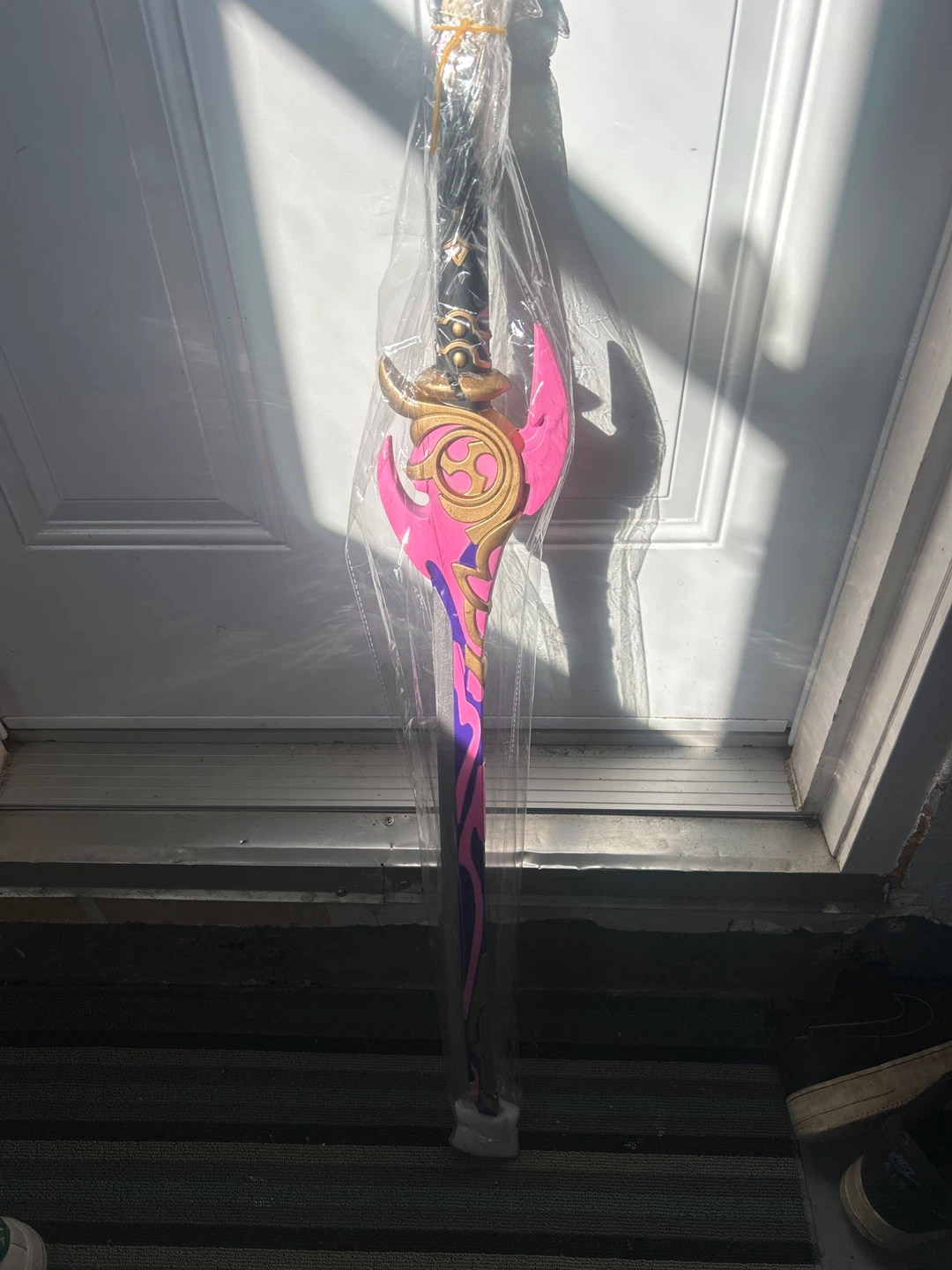 Pink and Gold Fantasy Sword Toy