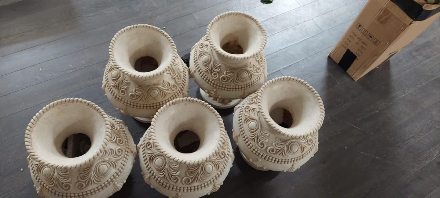 Set of 5 Decorative Ceramic Vases - photo 2