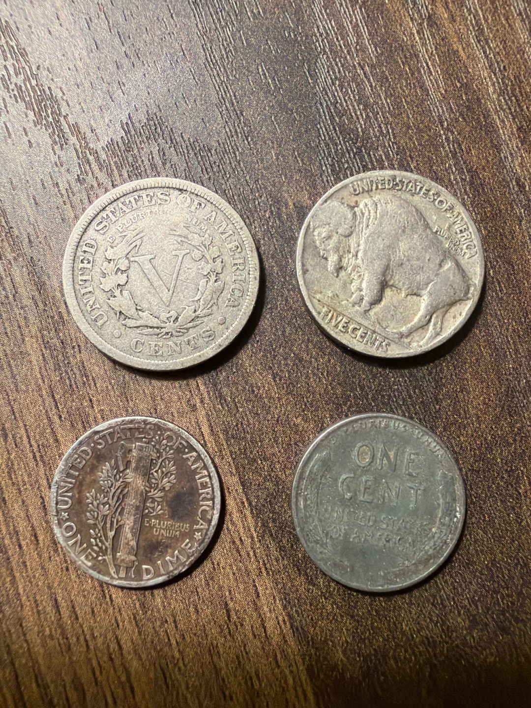 Collection of 4 Vintage US Coins - photo 2