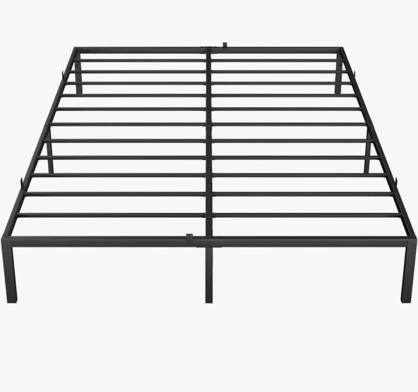 Black Metal full size Bed Frame - photo 3