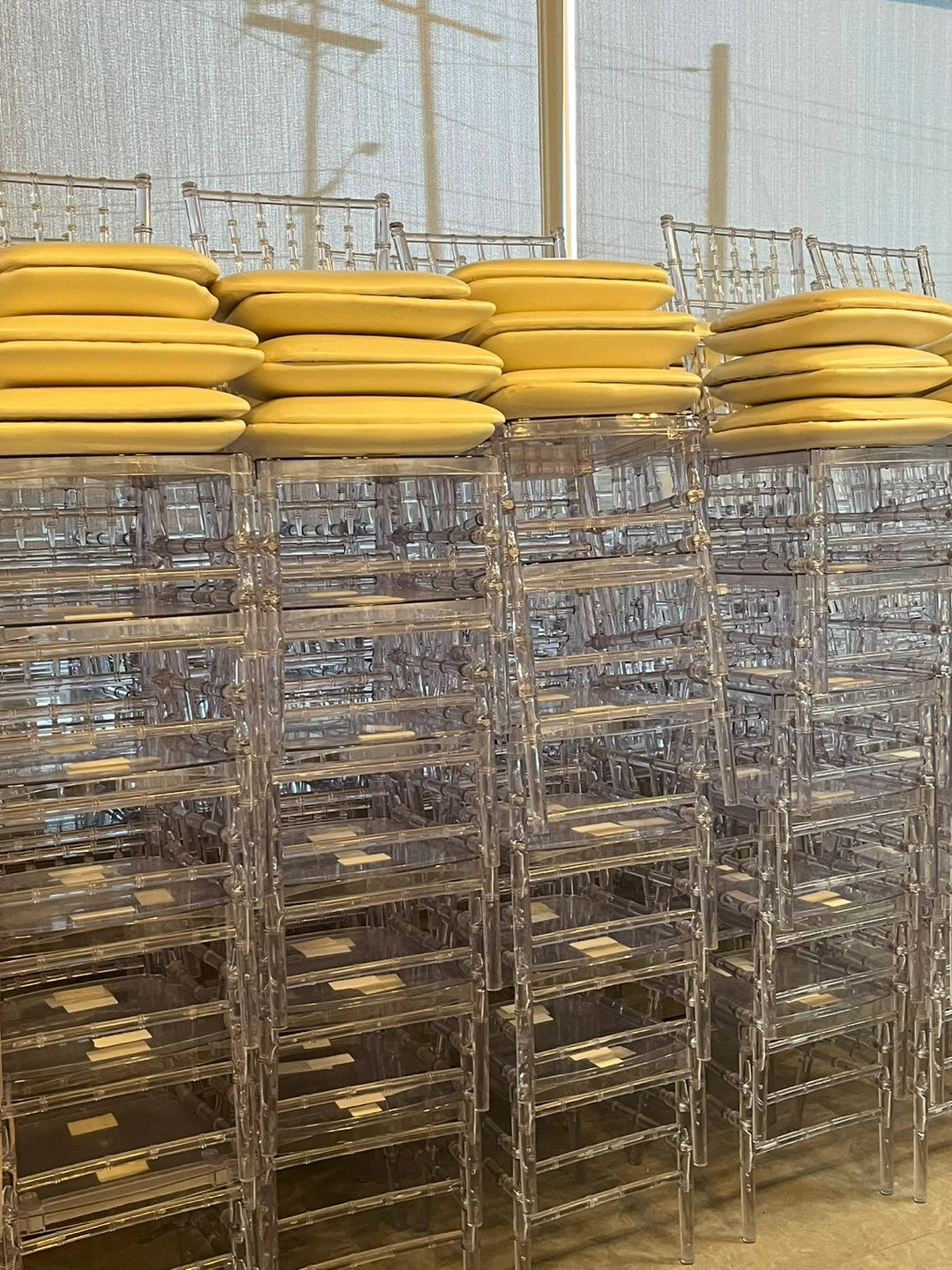 Event decor Chiavari Chairs and tables package