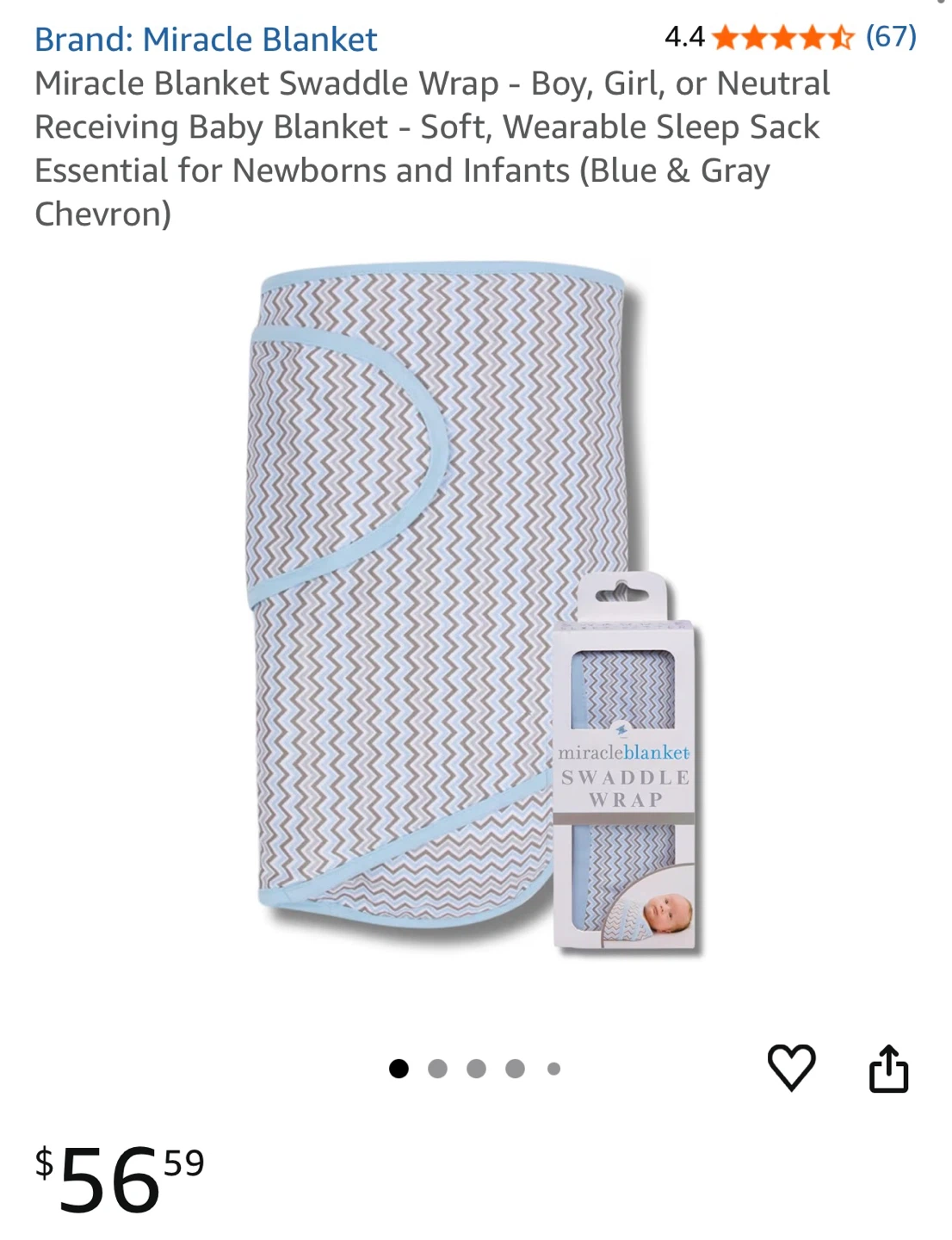 Miracle Blanket Swaddle Wrap 🥕 - photo 2