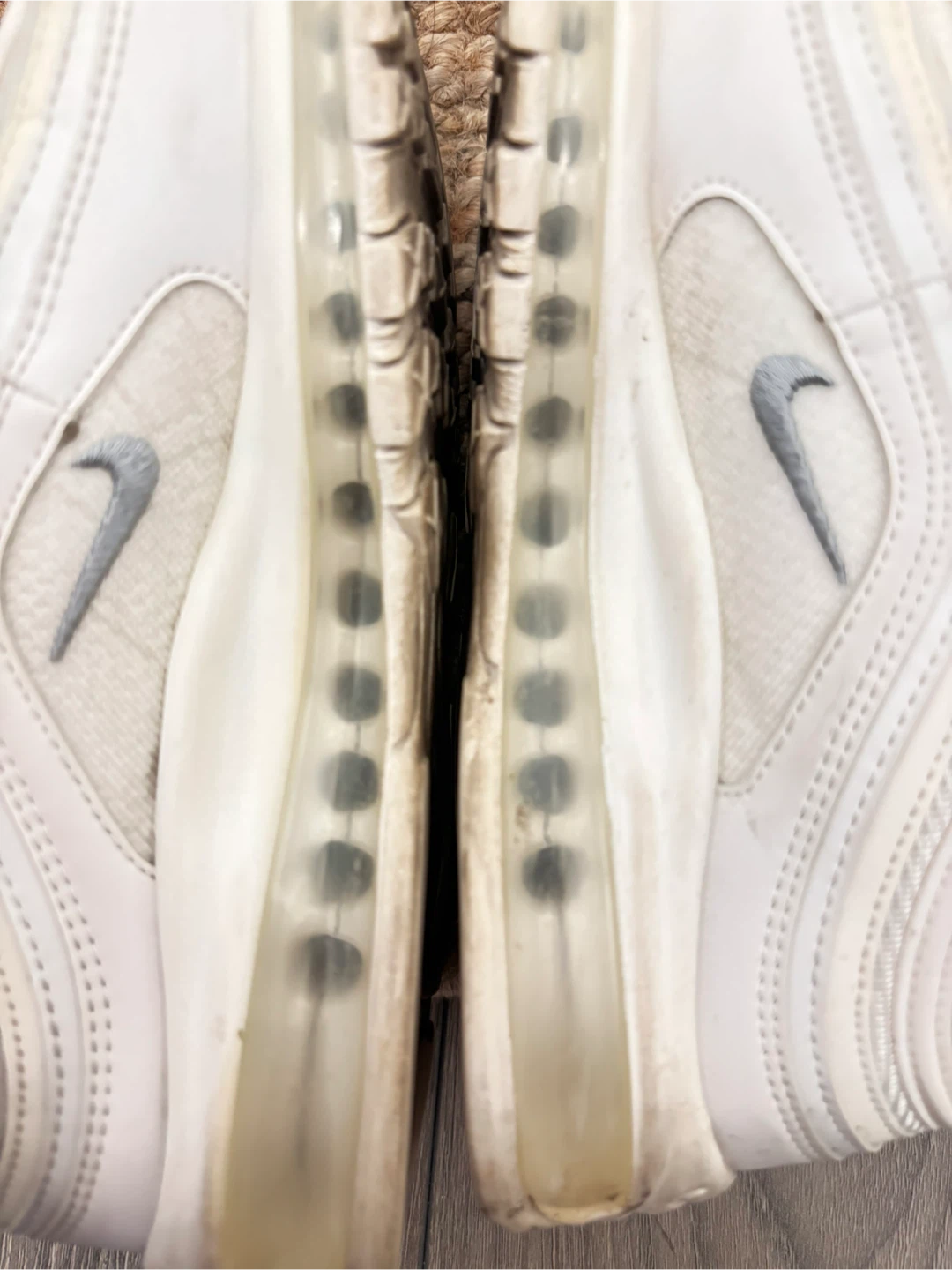 Nike Air Max 97 White Sneakers - Size 10 US - photo 4