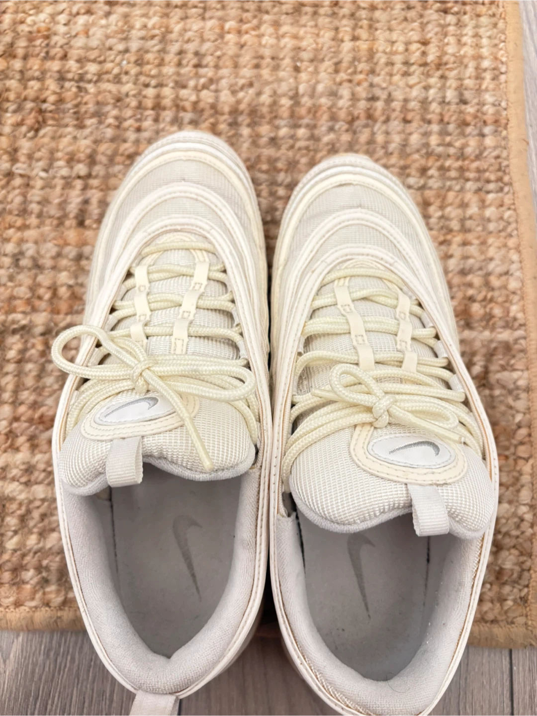 Nike Air Max 97 White Sneakers - Size 10 US