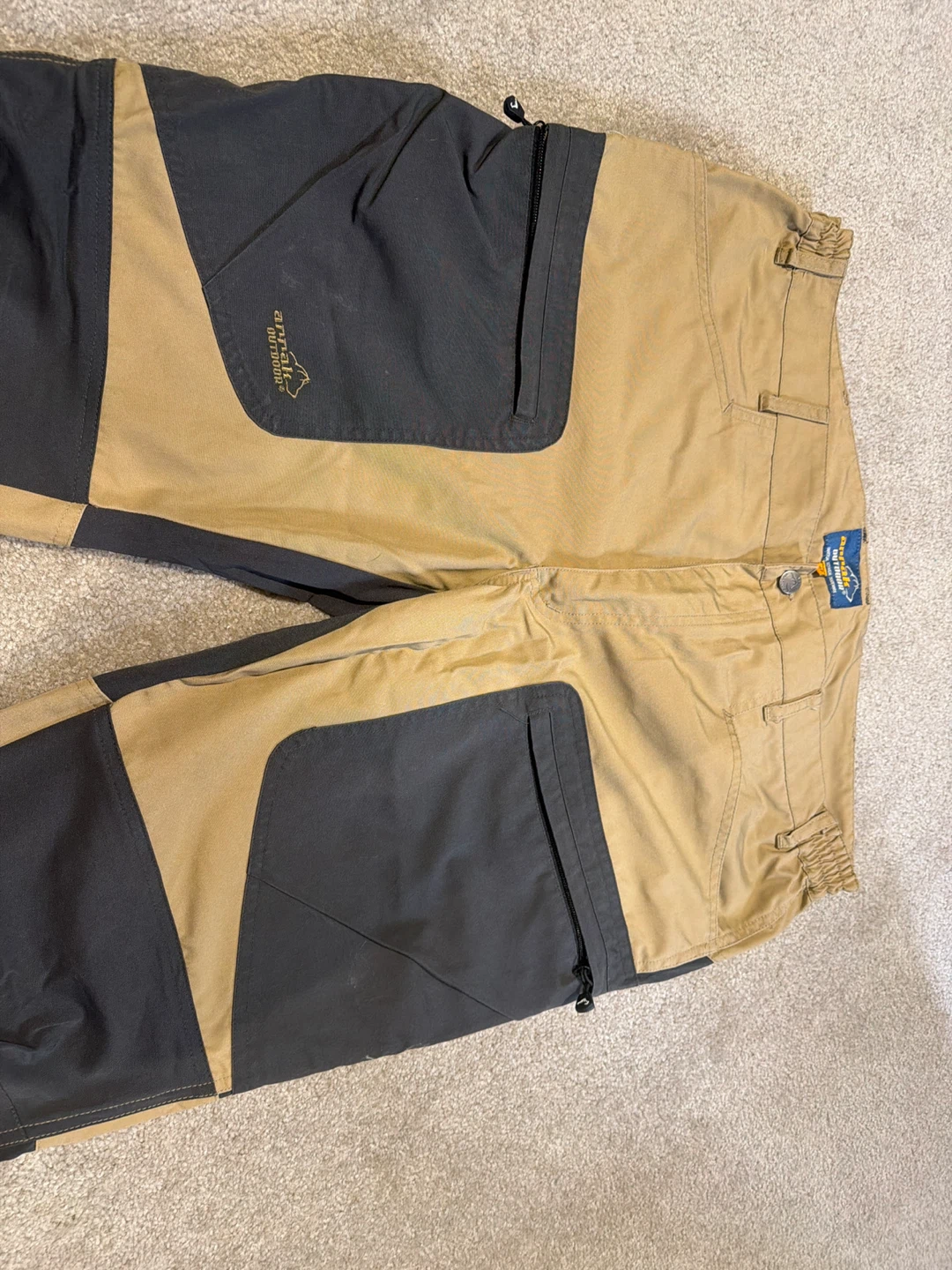 Arrak Outdoor Pants Size 46 Tan/Black - photo 3