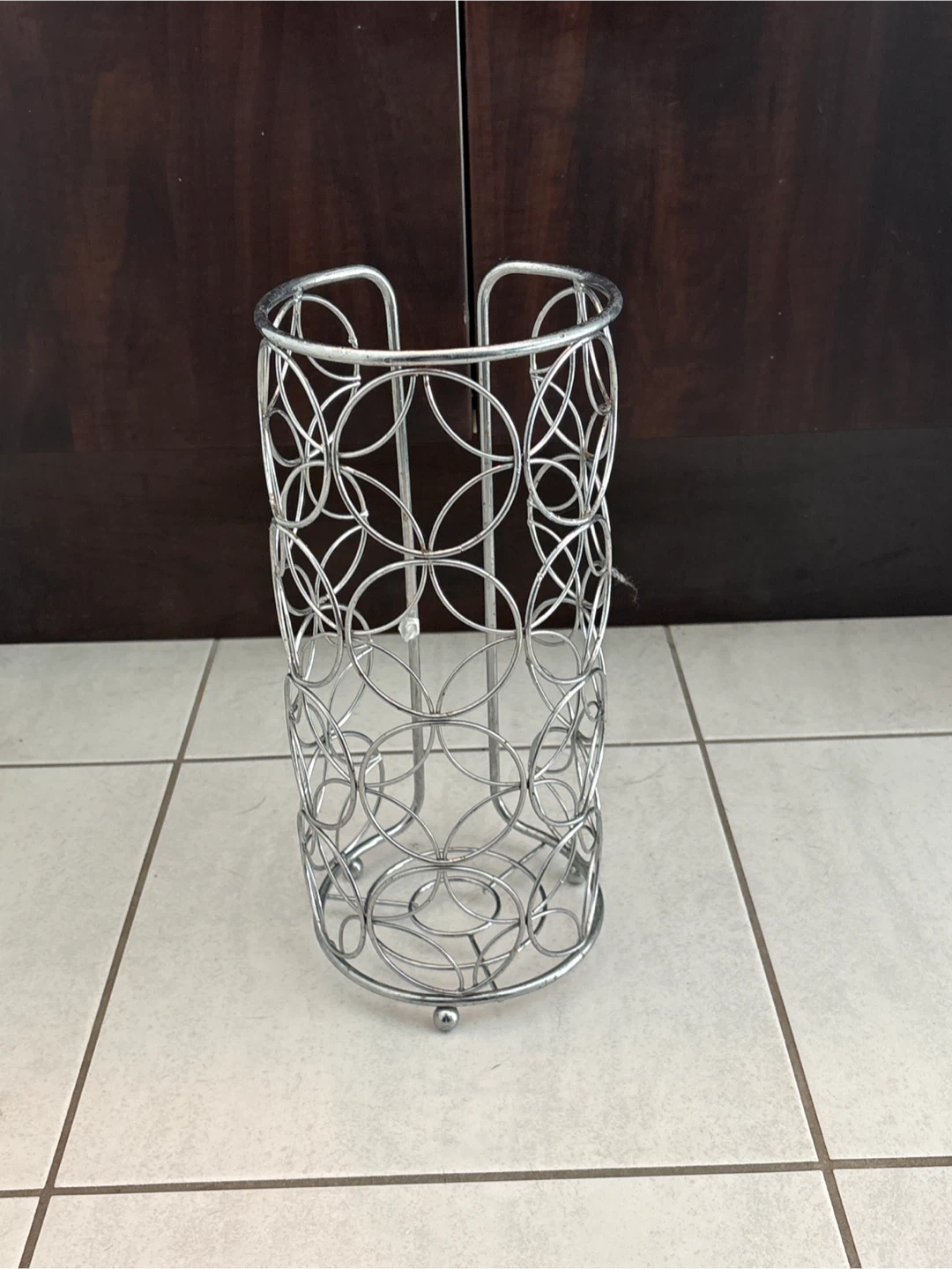 🥕Decorative Metal wire toilet paper holder - photo 2