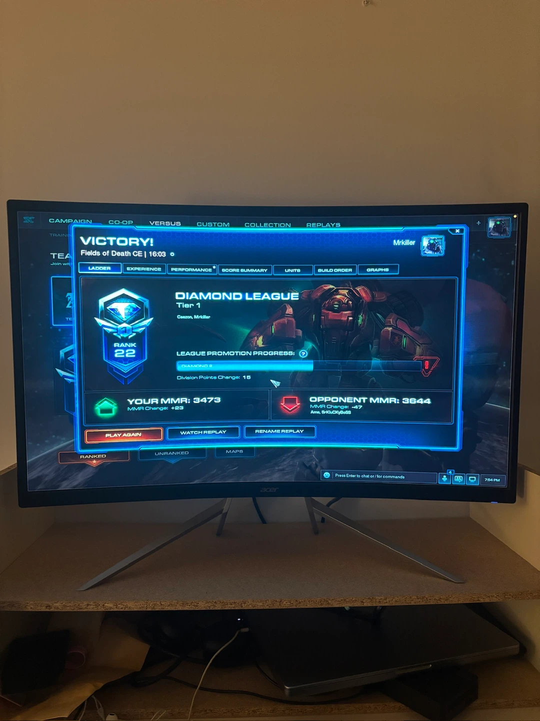 32 inch Acer Curved Monitor