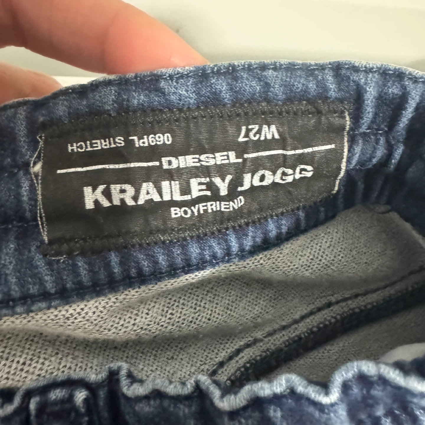 Diesel Krailey Jogg Boyfriend Jeans Size 27