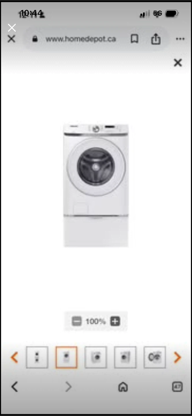 New Samsung 4.5 cu. ft. High-Efficiency Front Load Washer - photo 4