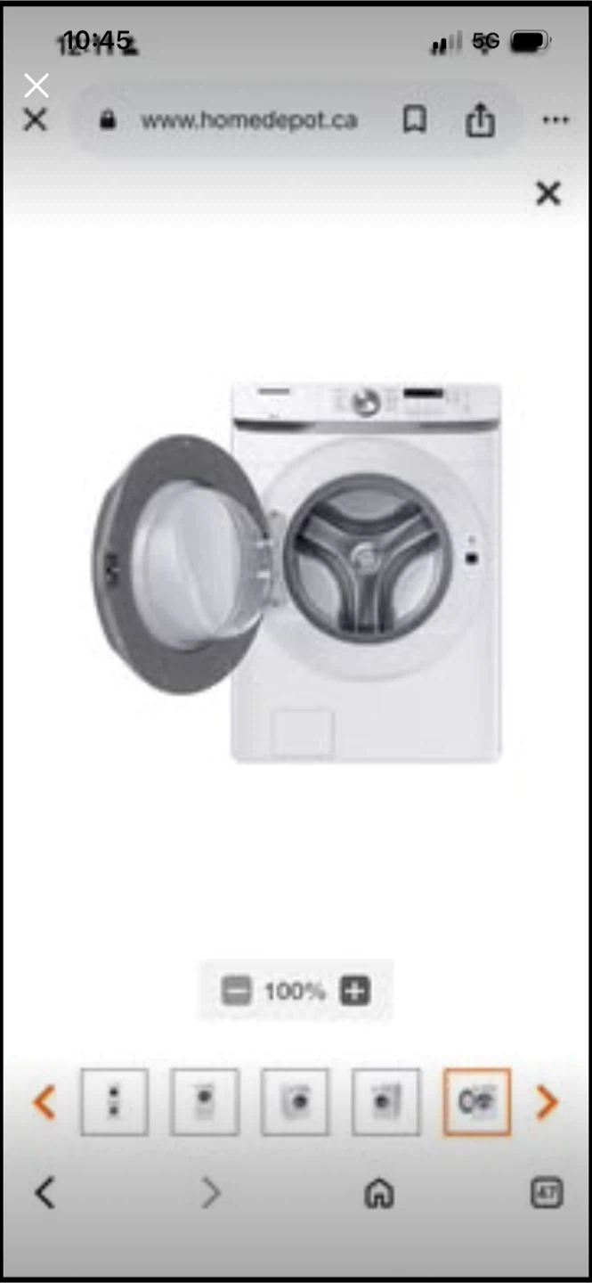 New Samsung 4.5 cu. ft. High-Efficiency Front Load Washer - photo 3