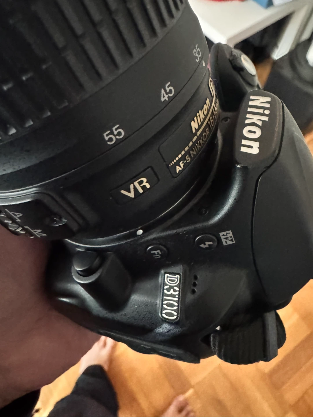 Nikon D3100 Digital SLR Camera with AF-S NIKKOR 18-55mm Lens