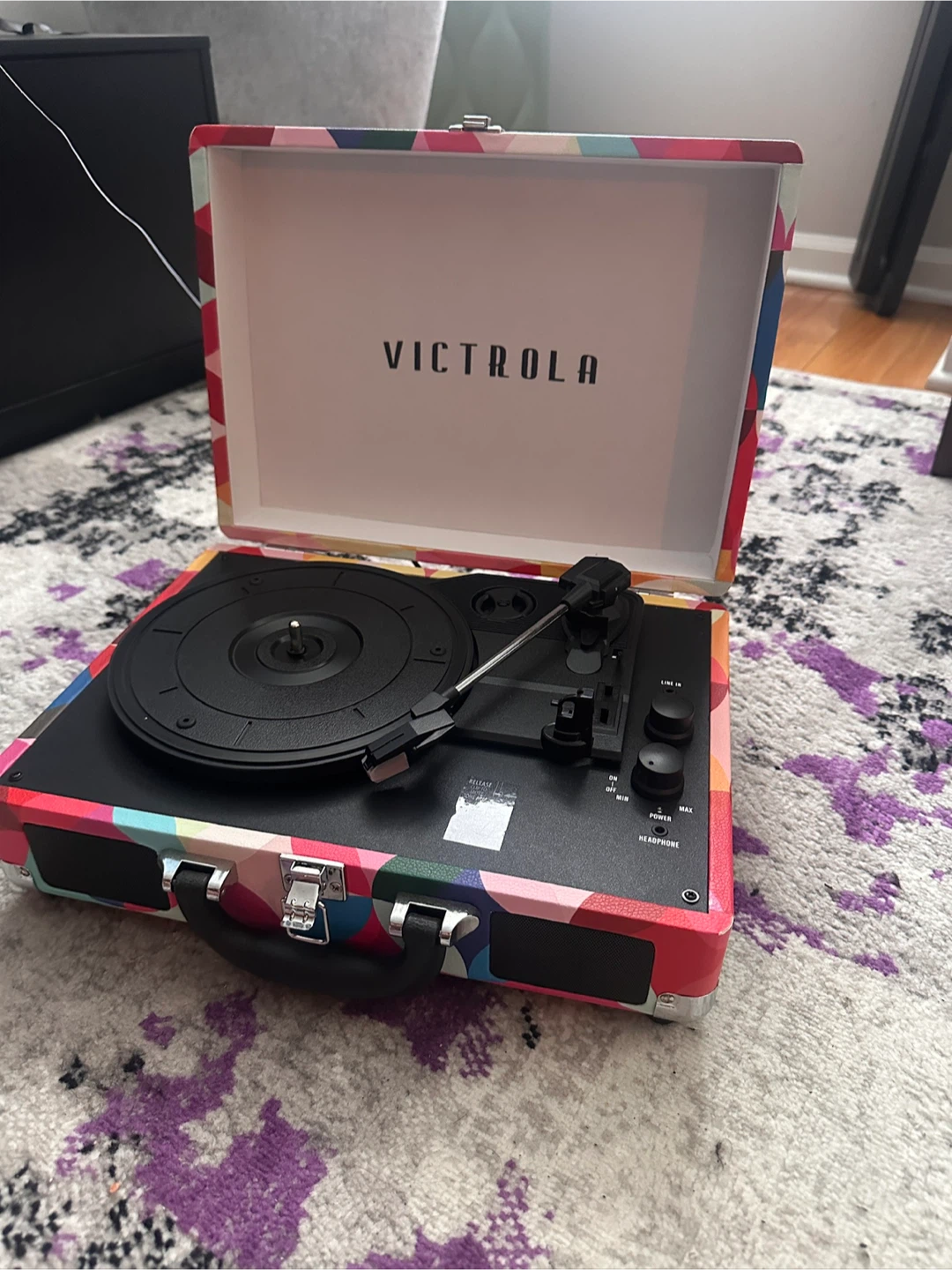 Victrola Portable Record Player - photo 2
