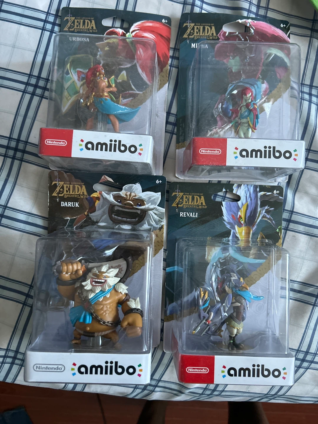 The Legend of Zelda: Breath of the Wild Champion Amiibos