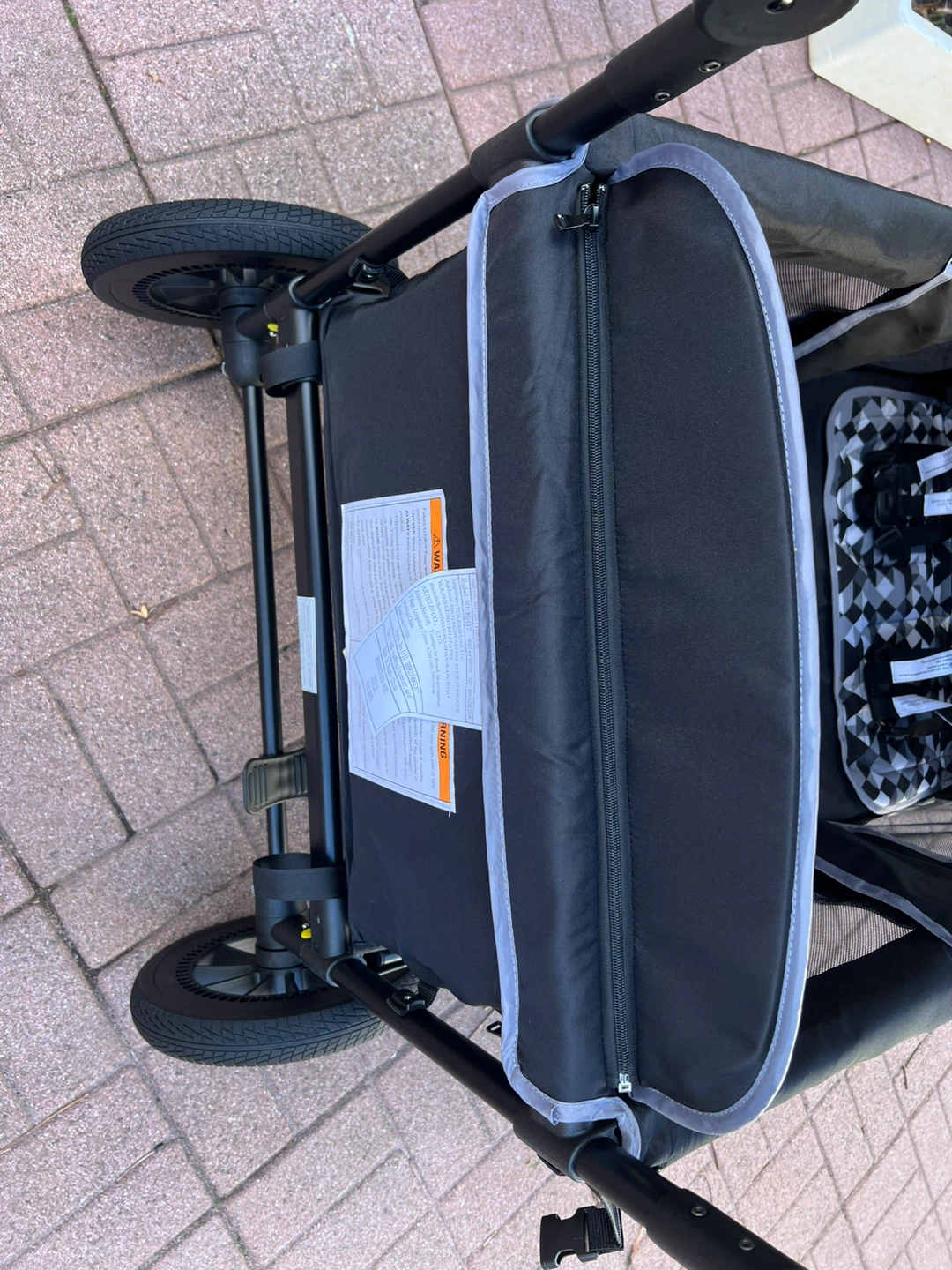 Black Double Stroller Wagon - photo 2