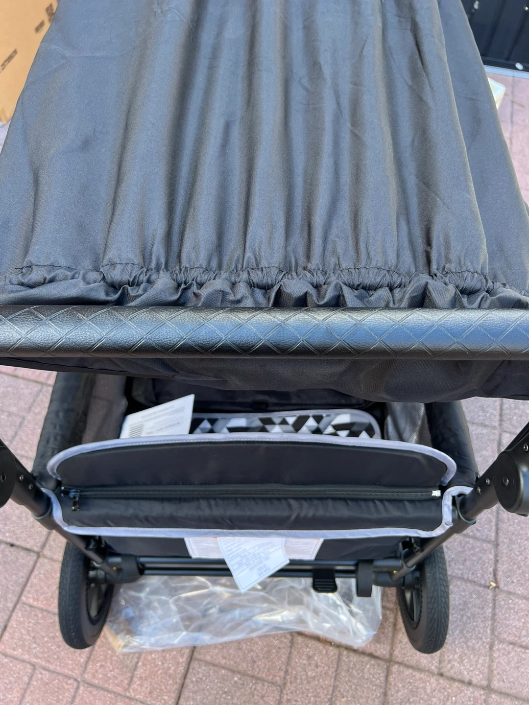 Black Double Stroller Wagon - photo 3