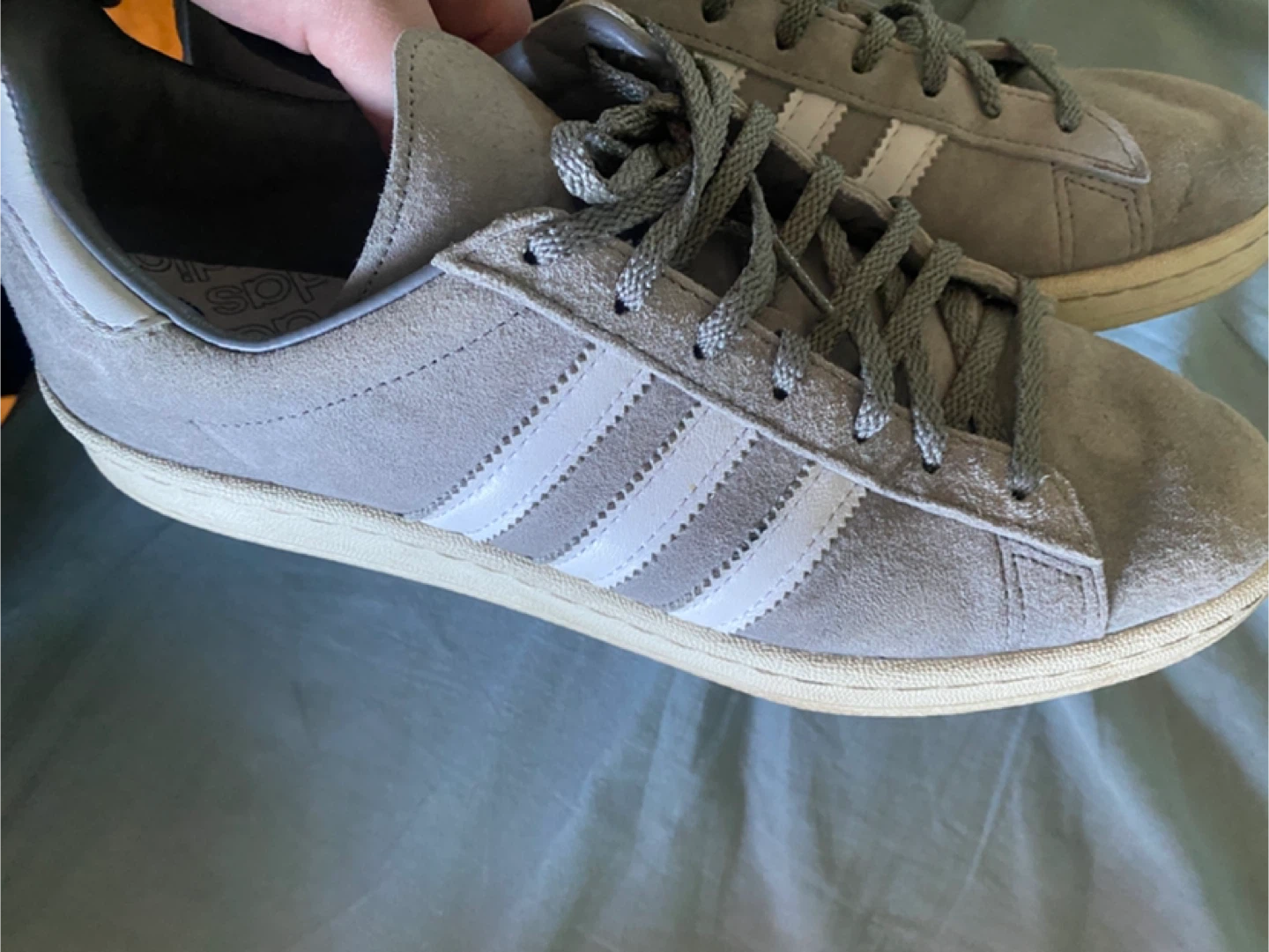 Adidas Campus Grey Suede Sneakers - photo 2