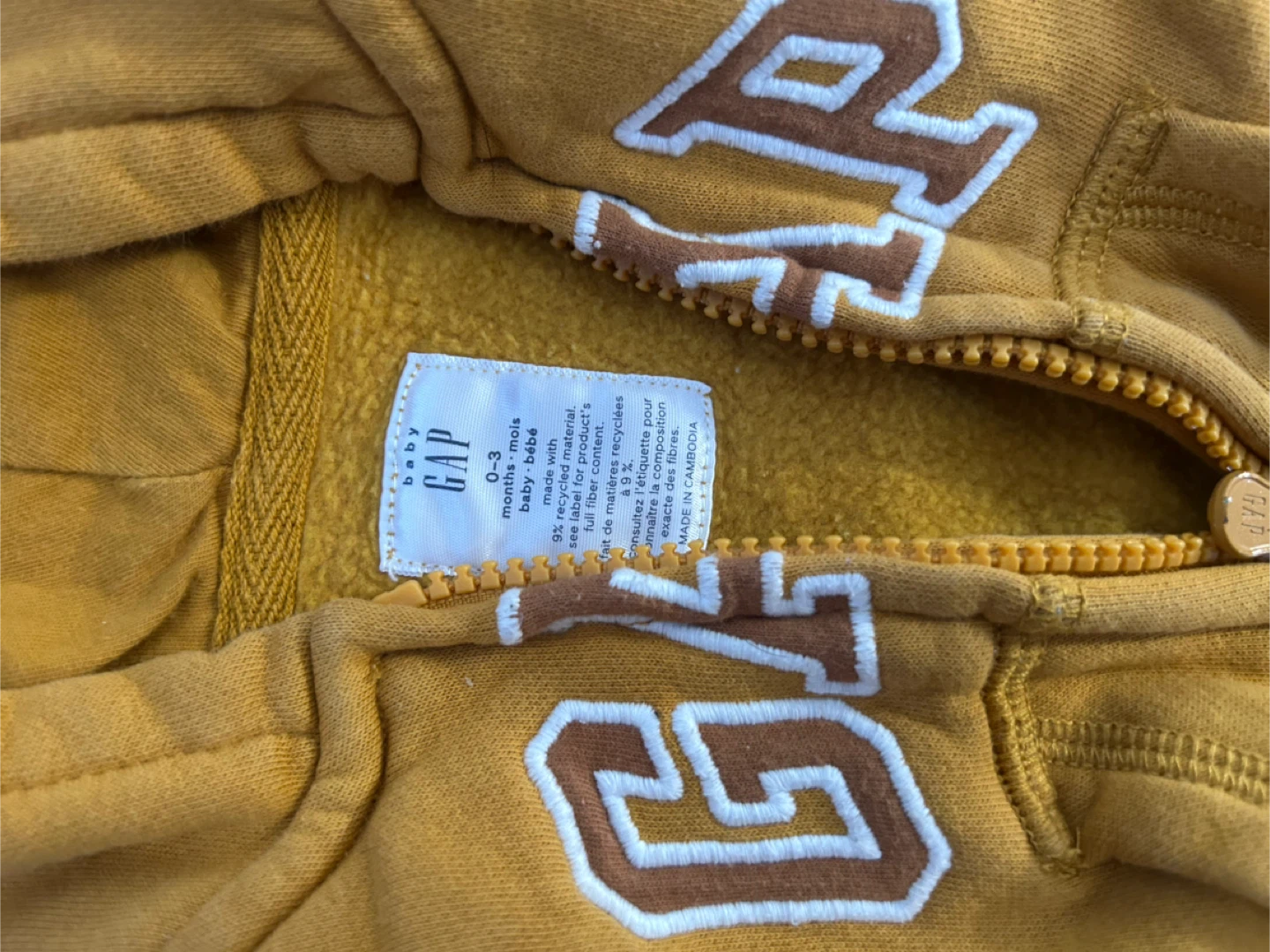 Gap Baby Boys Yellow Set 0-3 Months 🥕 - photo 2