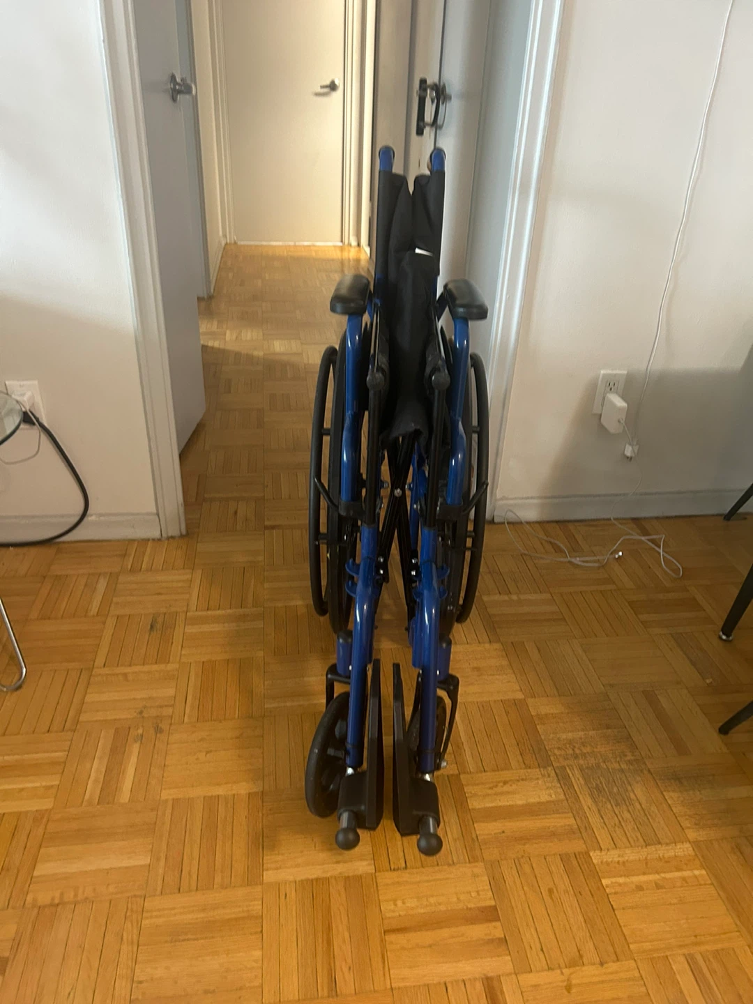 Drive Medical Blue Transport Wheelchair - photo 5