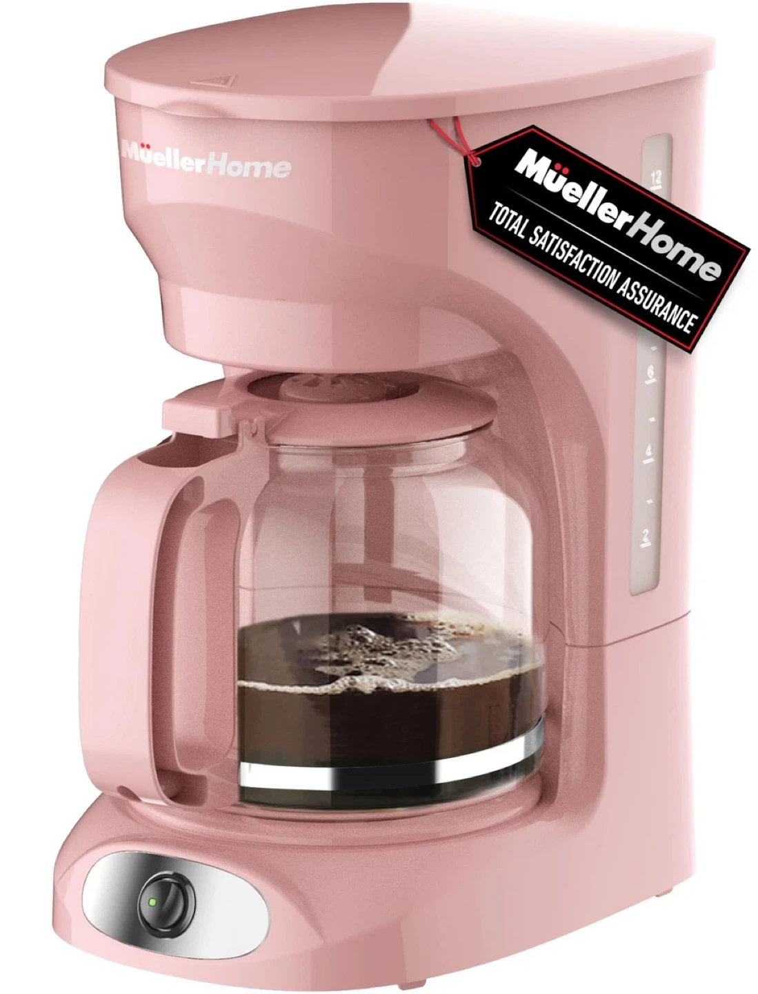 Mueller Home Pink Coffee Maker