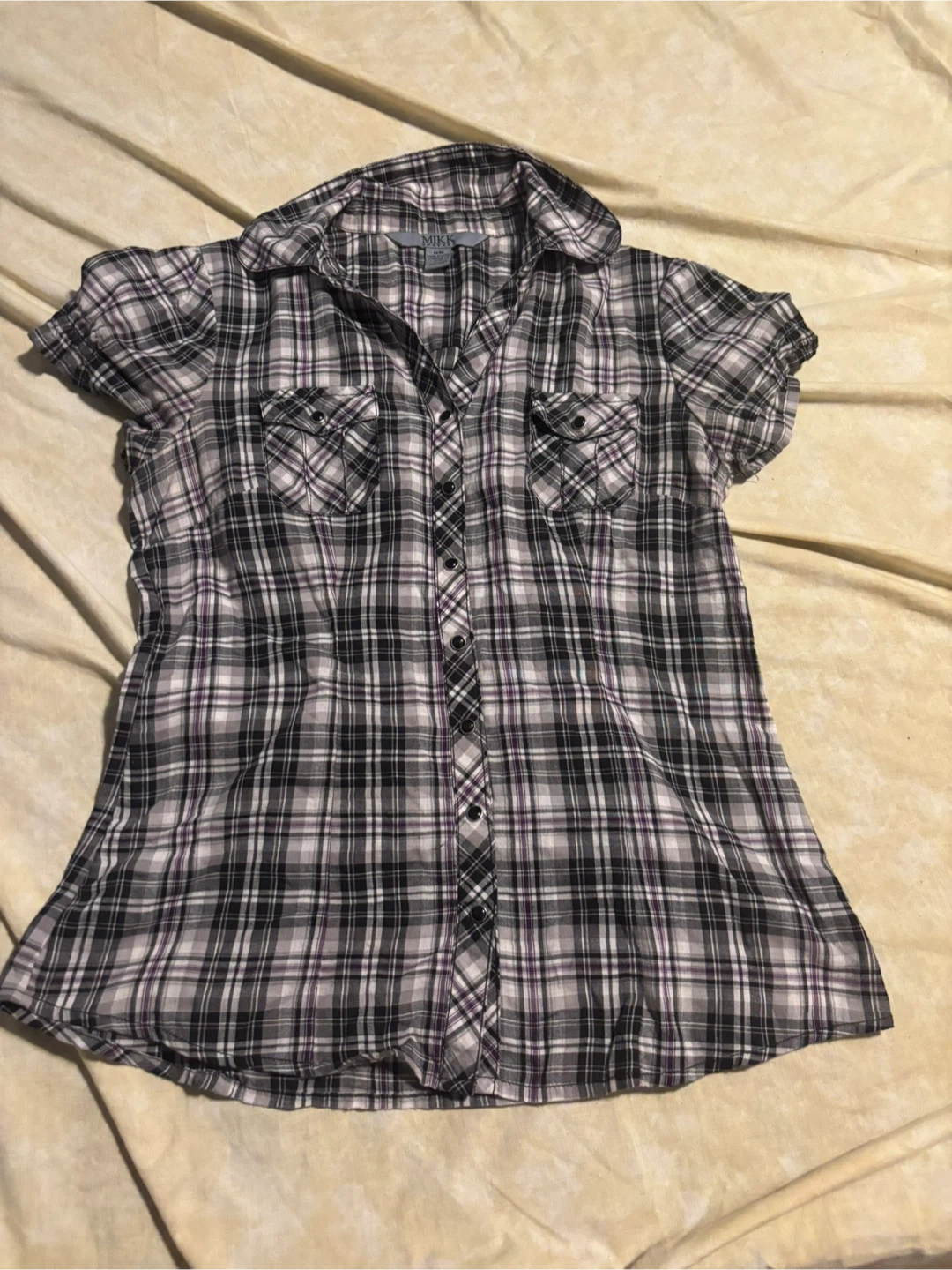 MIKK Studio Plaid Shirt - Size M/M