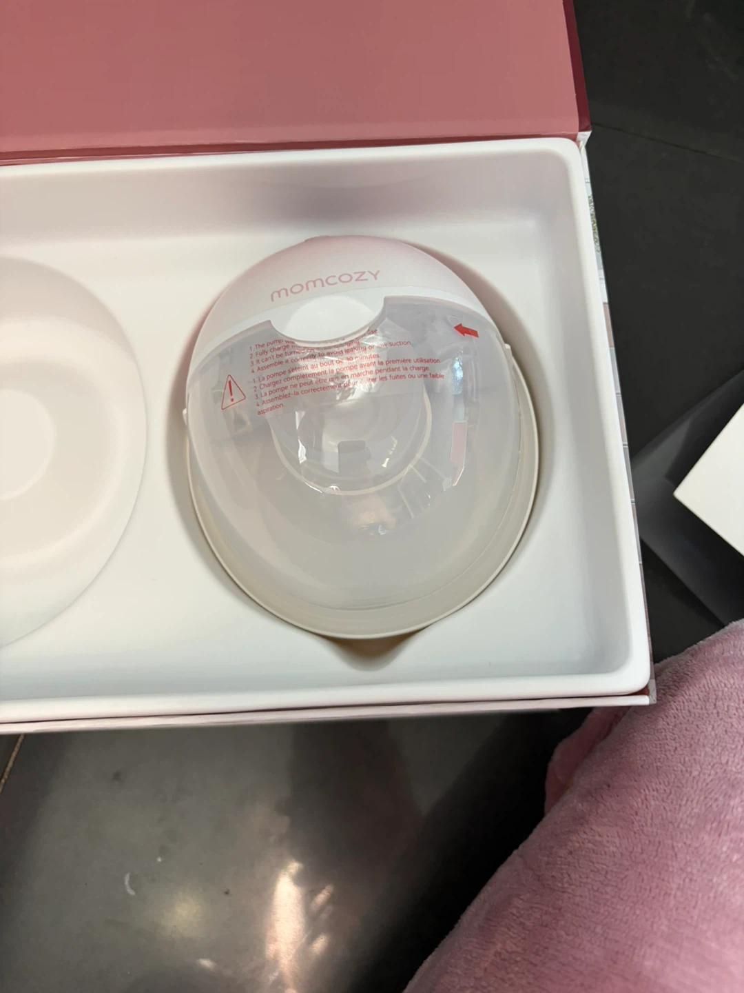 Momcozy M5 Wearable Double Electric Breast Pump - photo 5
