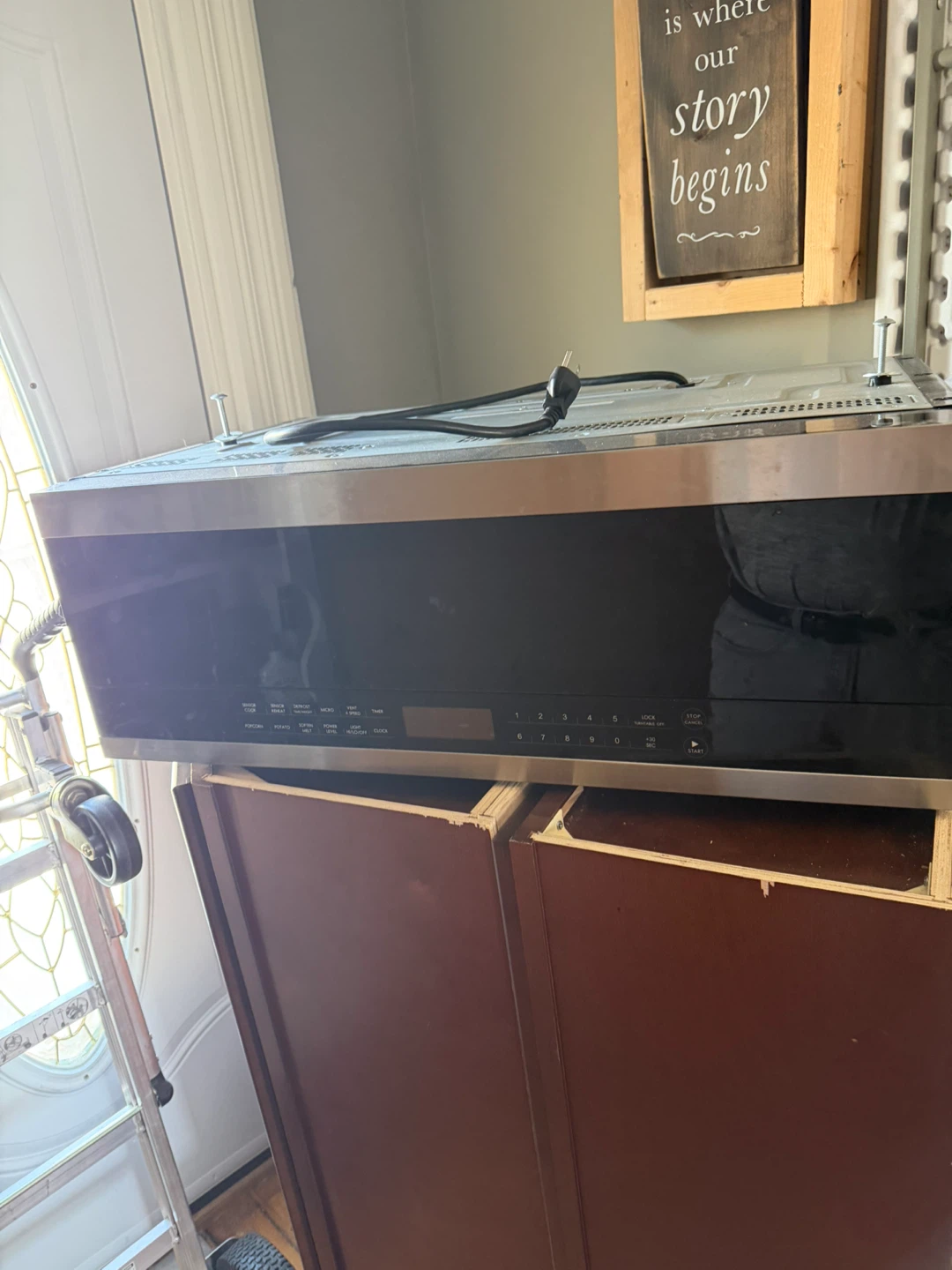 Stainless Steel Over-the-Range Microwave