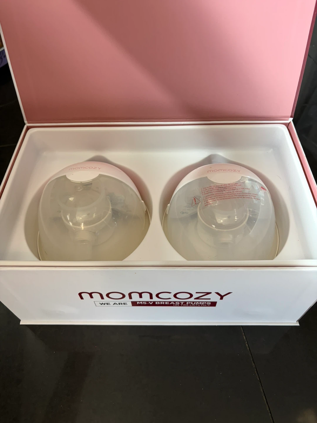 Momcozy M5-V Hands-Free Breast Pumps Double - photo 2