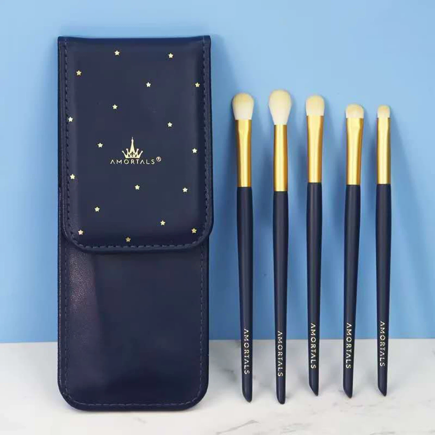 Amortals Makeup Brush Set with Case