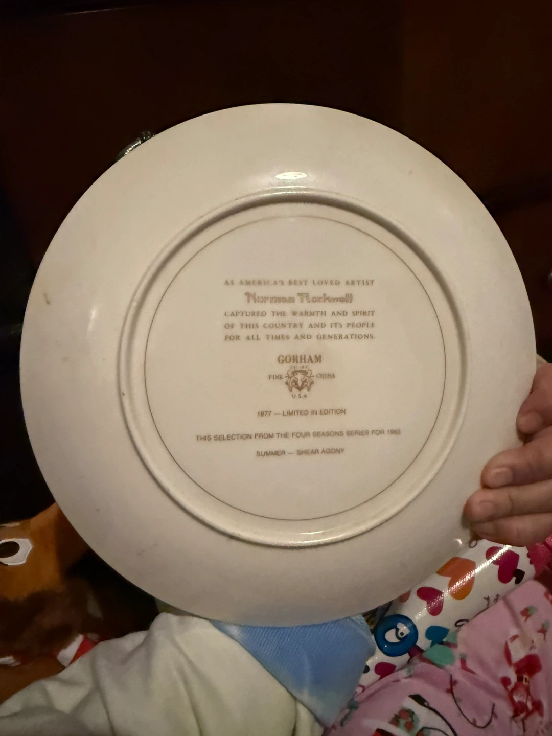Elvis Presley plate from 1990 - photo 2