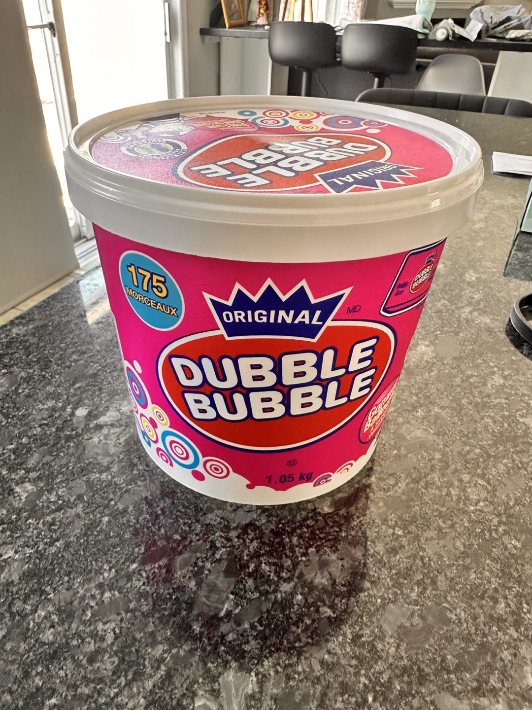 Free Original Bubble Gum Bucket