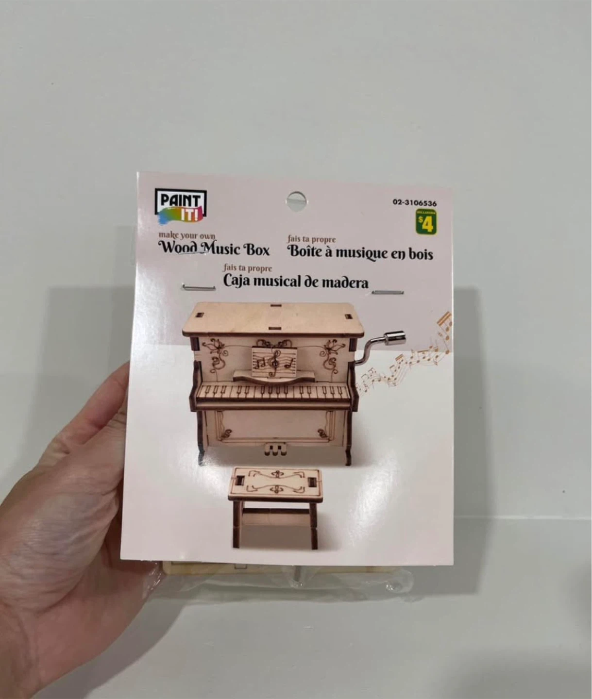 Make Your Own Wood Music Box Kit