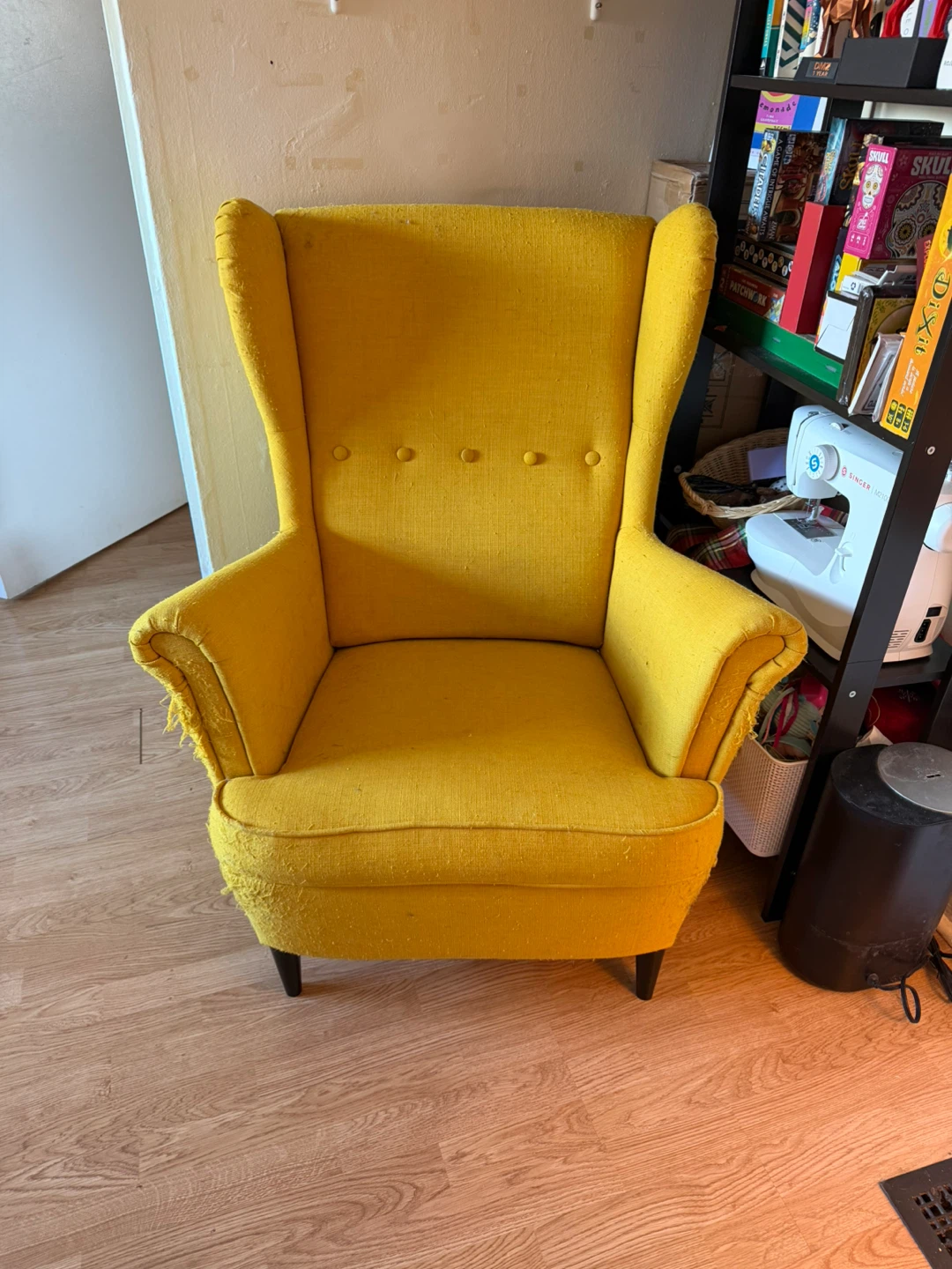 Ikea Strandmon Armchair (yellow)