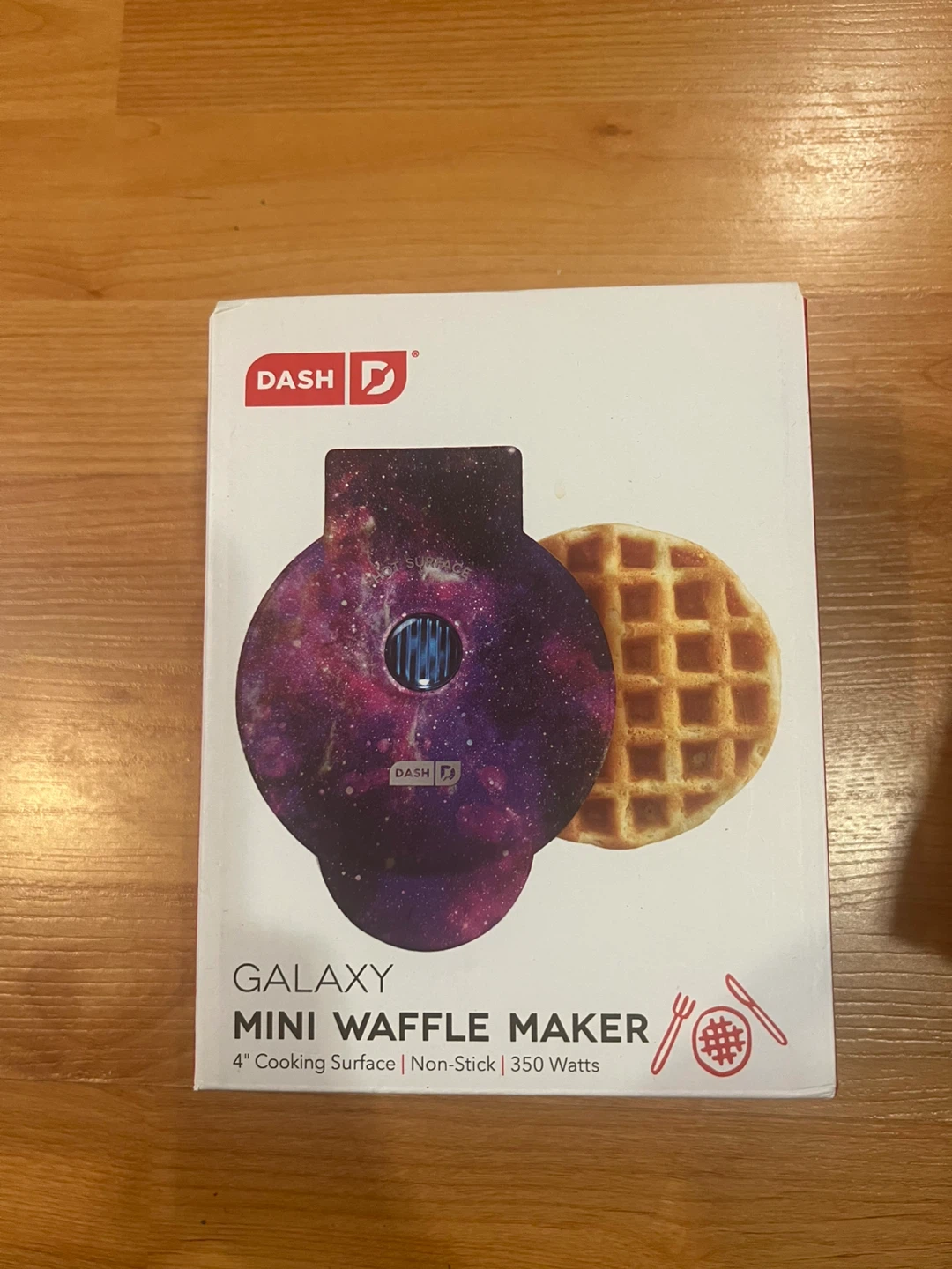 Dash Galaxy Mini Waffle Maker - 4" Non-Stick