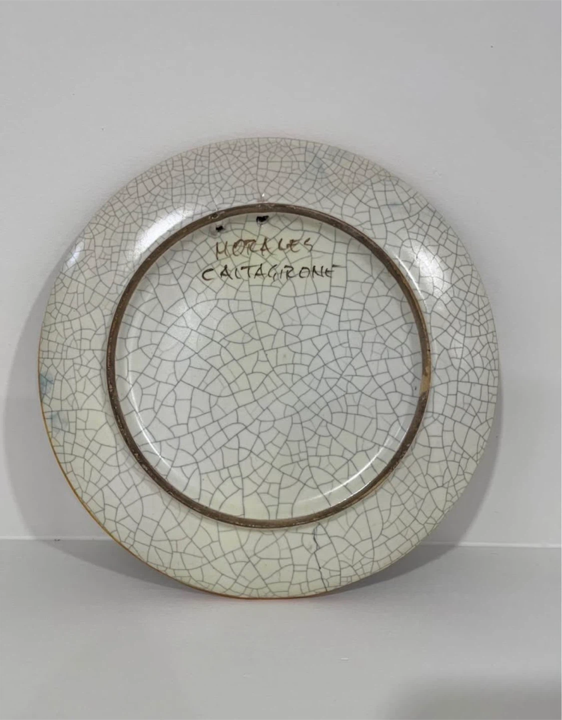 Hand-painted Ceramic Decorative Plate - photo 2