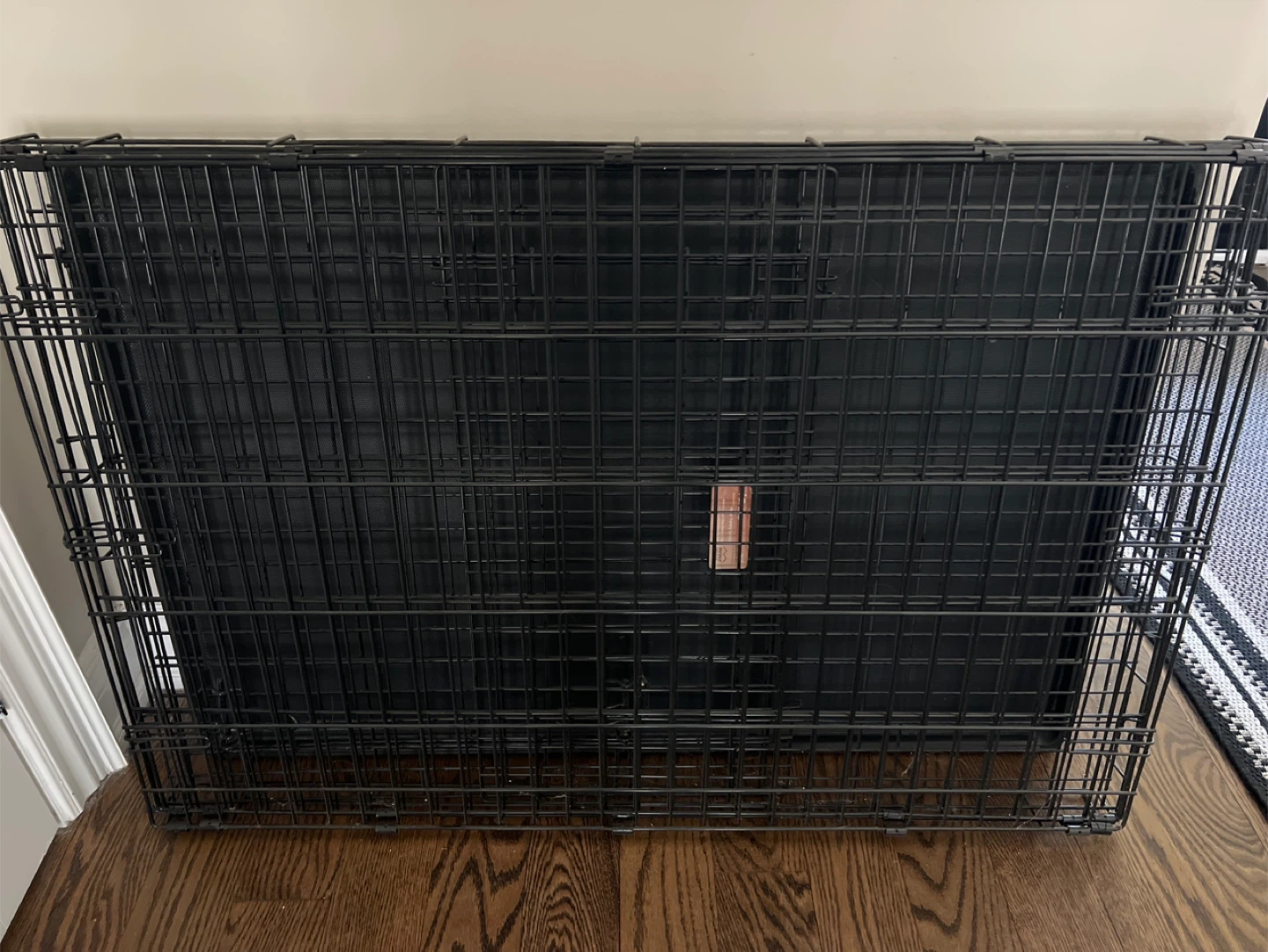 Black Wire Dog Crate