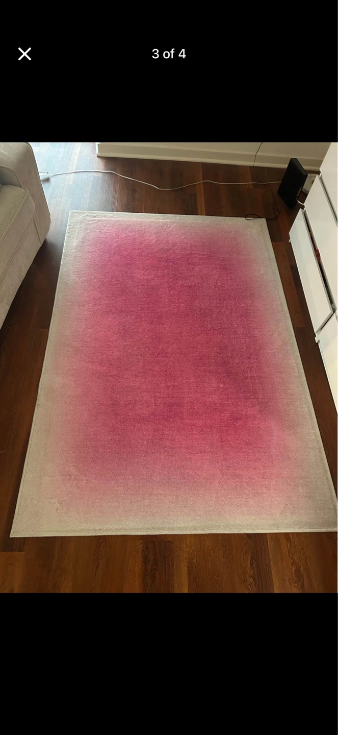 Ruggable Barbie Pink Ombre Rug (4' X 6') - photo 2
