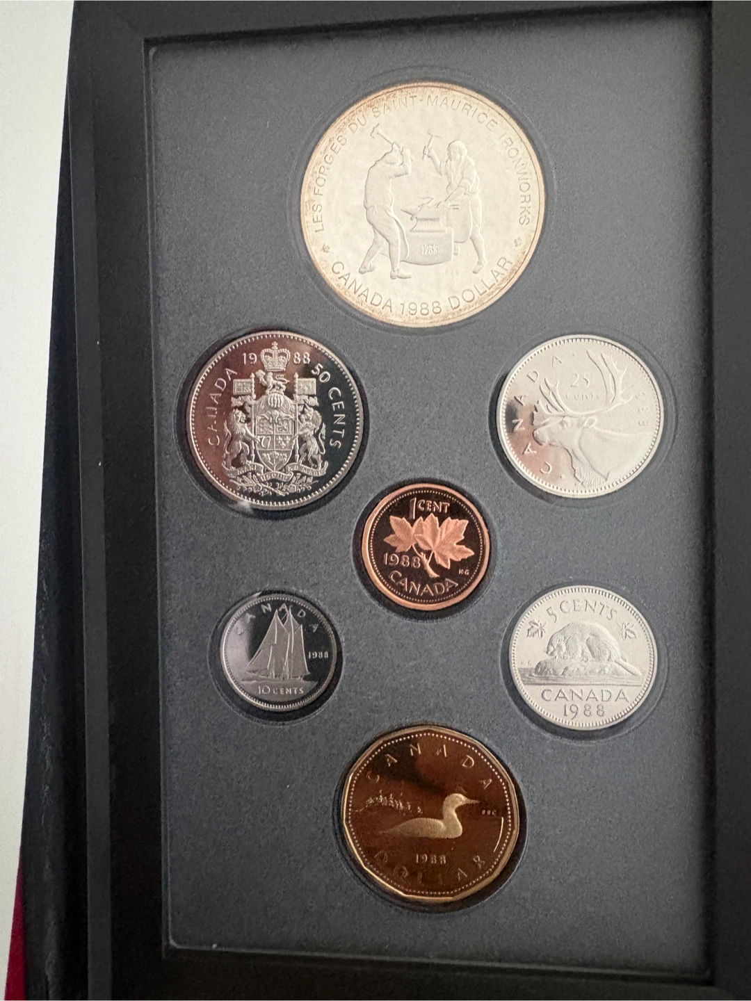 Cdn Silver Double Dollar Sets, Proofs
