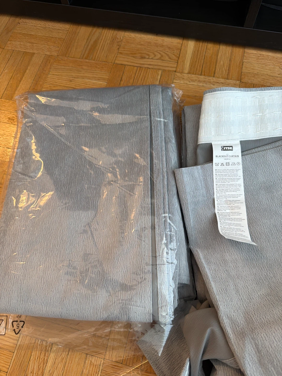 JYSK Blackout Curtains - Grey