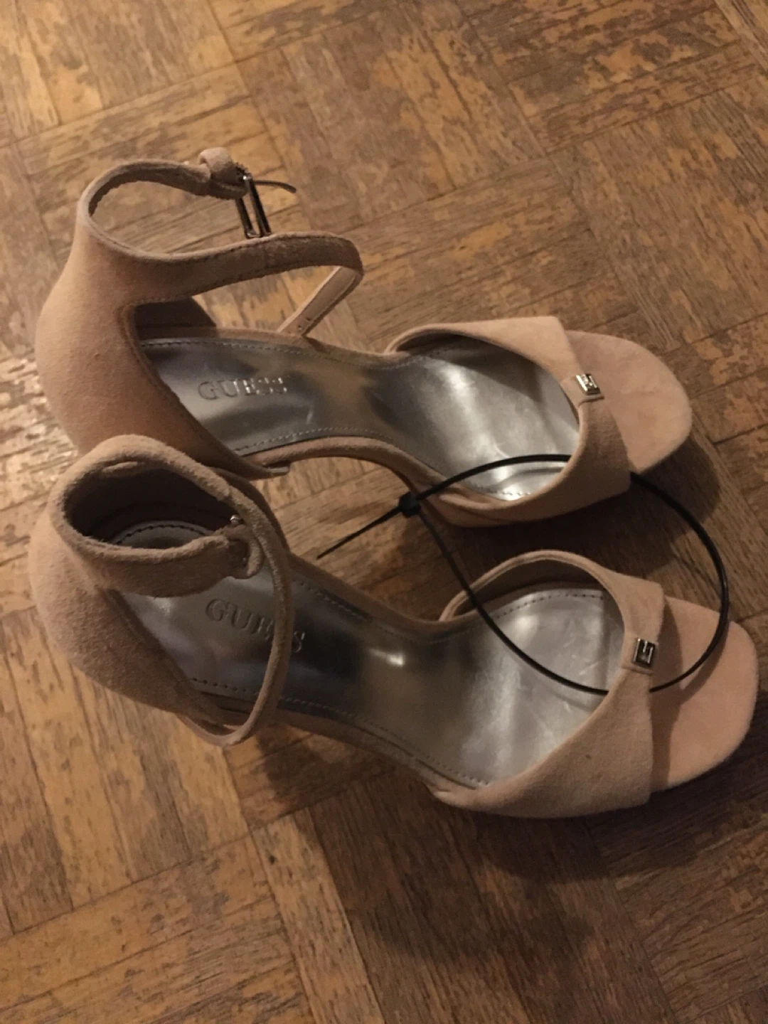 Guess Women's Tan Suede Heels - photo 2