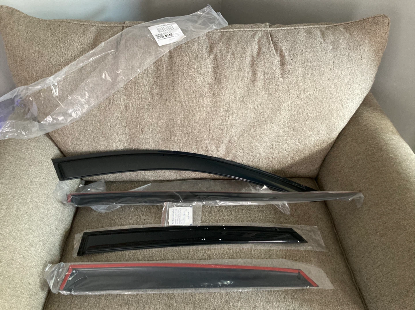 IKON Motorsports 25-26 Kia K4 Window Visors Vent Rain Guards
