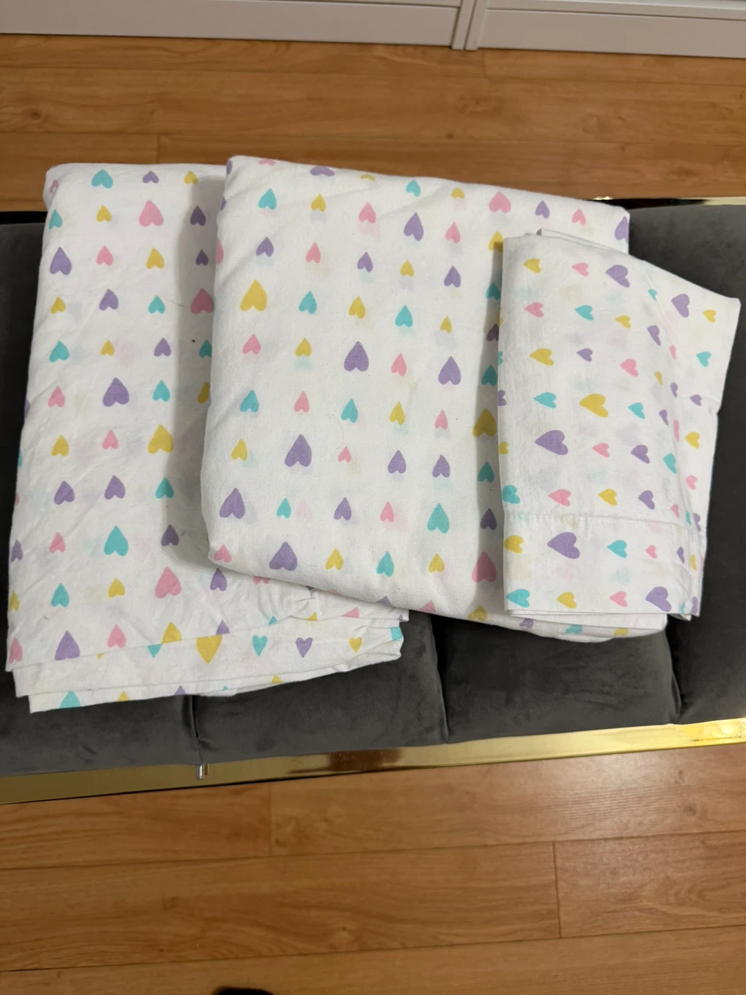 Twin size 100% cotton Sheet set-Nate and Nat - photo 2