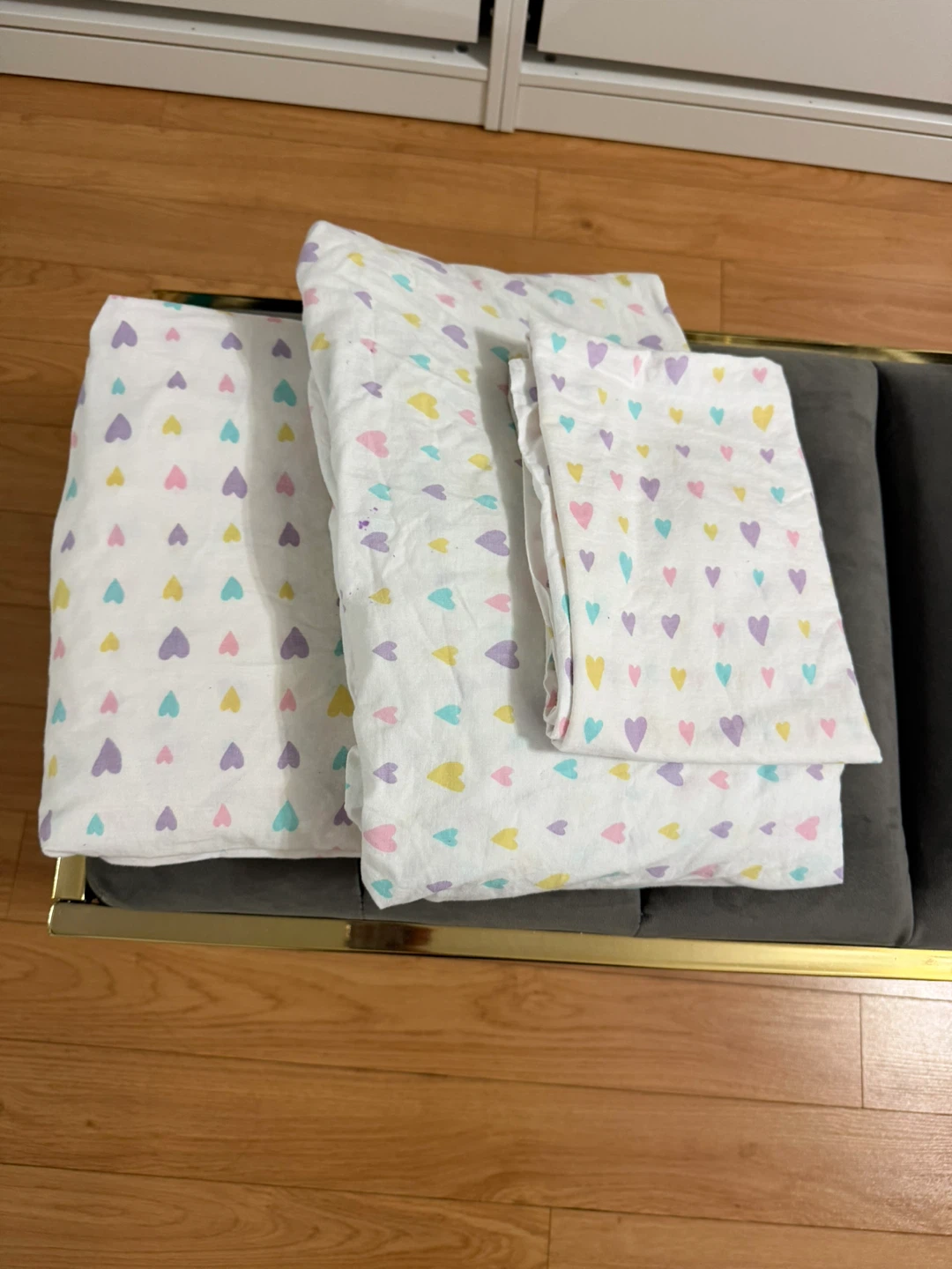 Twin size 100% cotton Sheet set-Nate and Nat